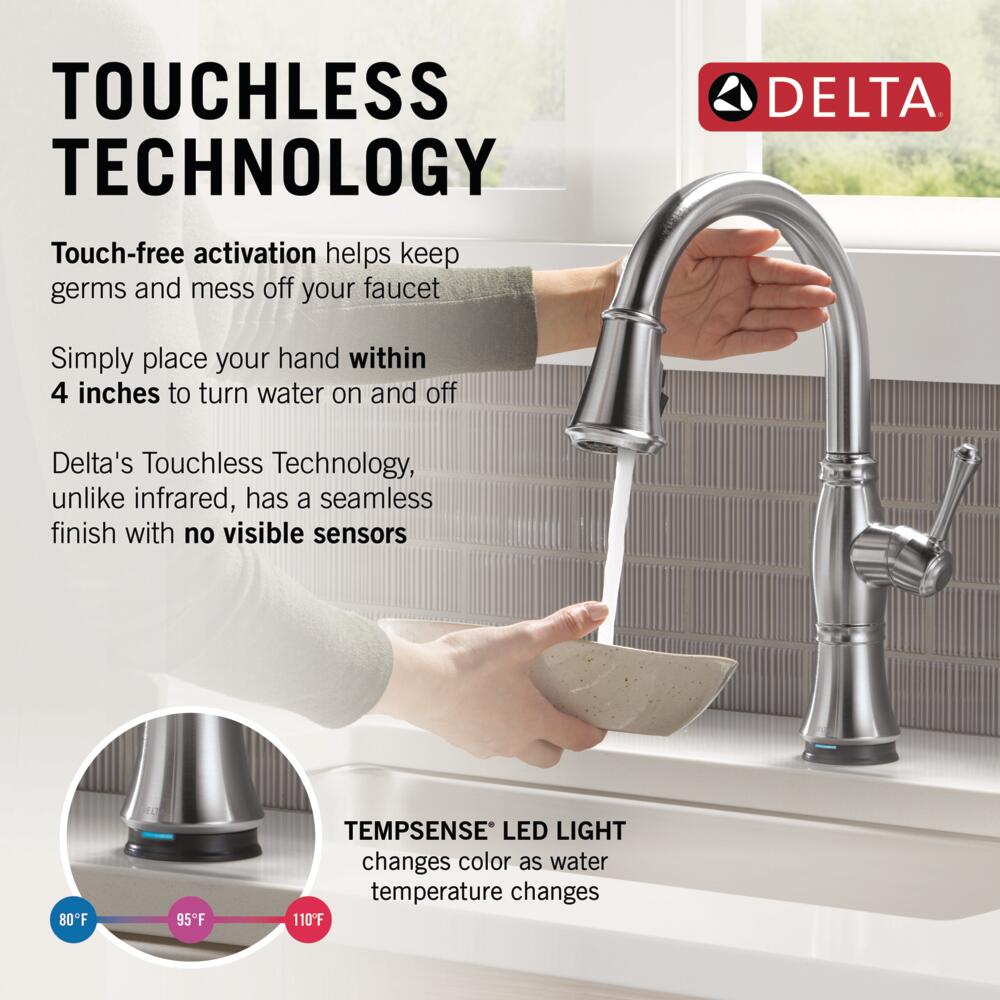 Delta 9197TL-AR-PR-DST Kitchen-Faucets - View #2