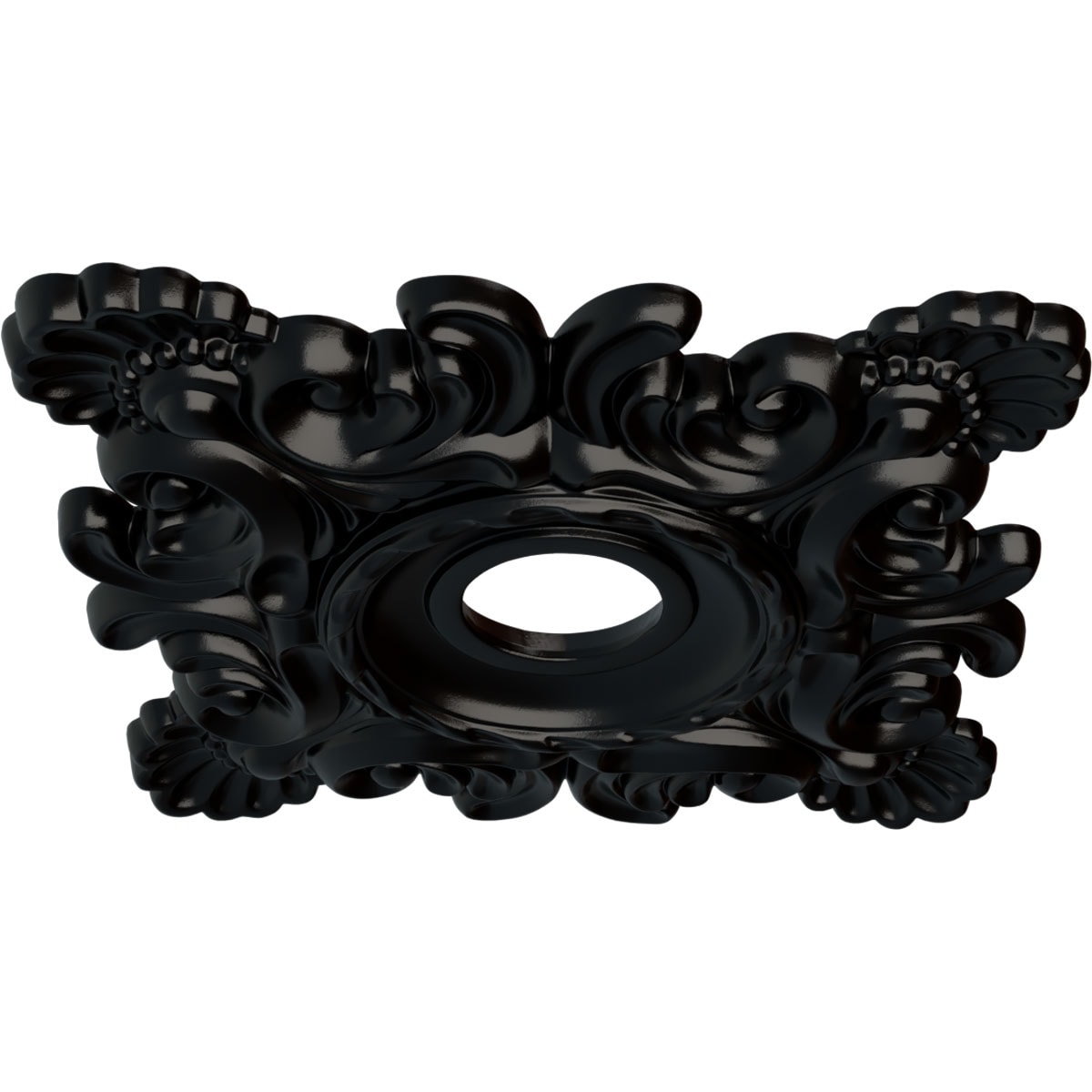Ekena Millwork CM18CRBLF Ceiling-Medallions - View #2