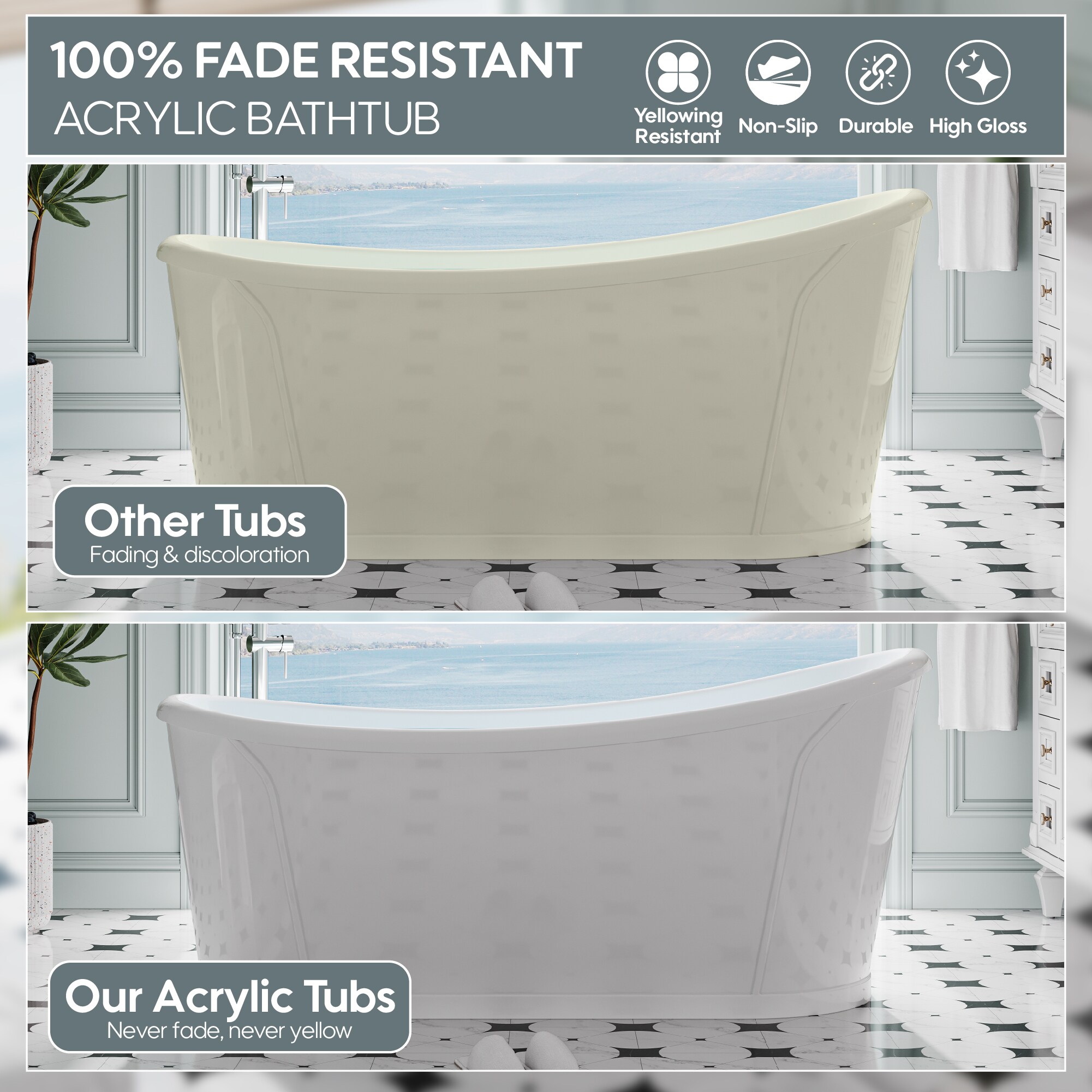 Forclover HBV-Y664 bathtubs - View #9