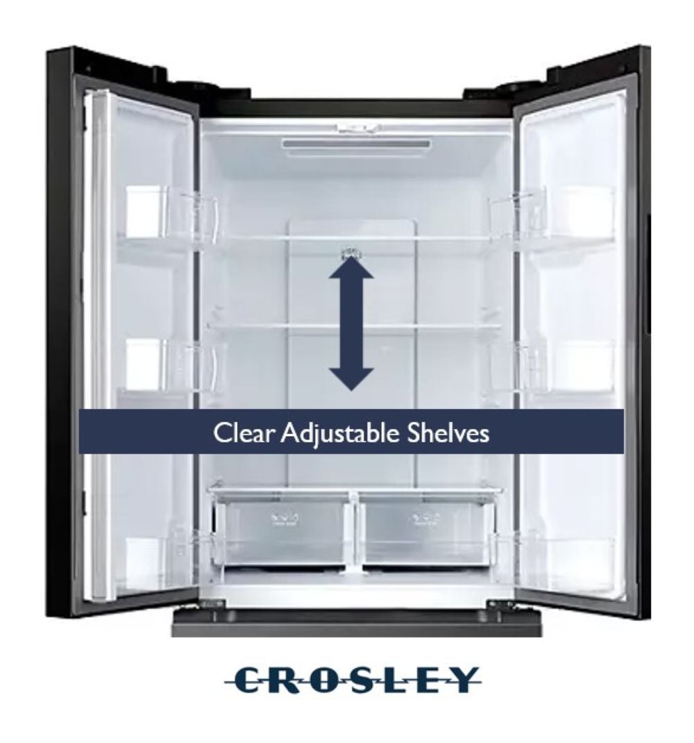Crosley CFDMH1834AB French-Door-Refrigerators - View #3