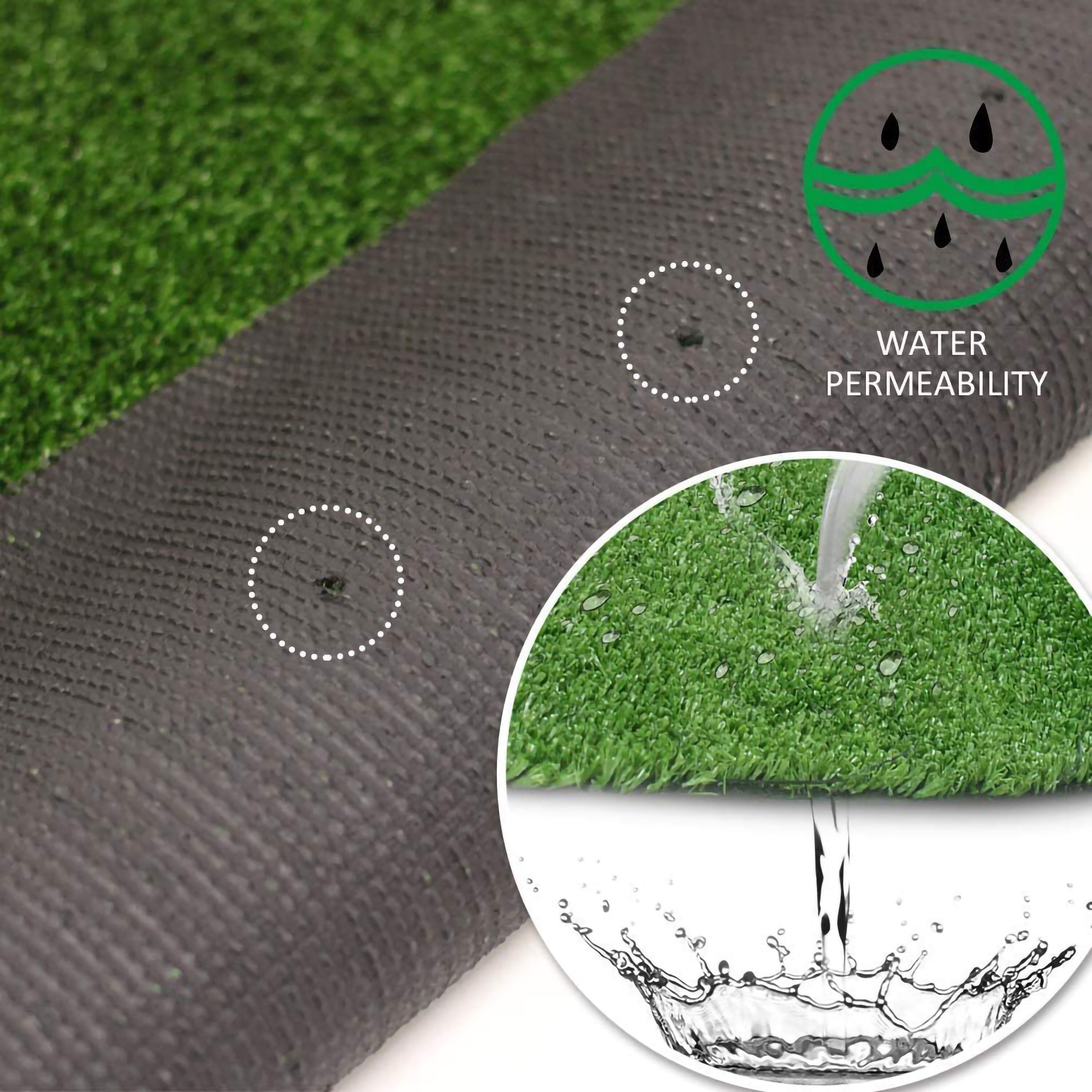 Artificial Green Grass Mat 6.5 Feet X 3 Feet for Home Decor Balcony