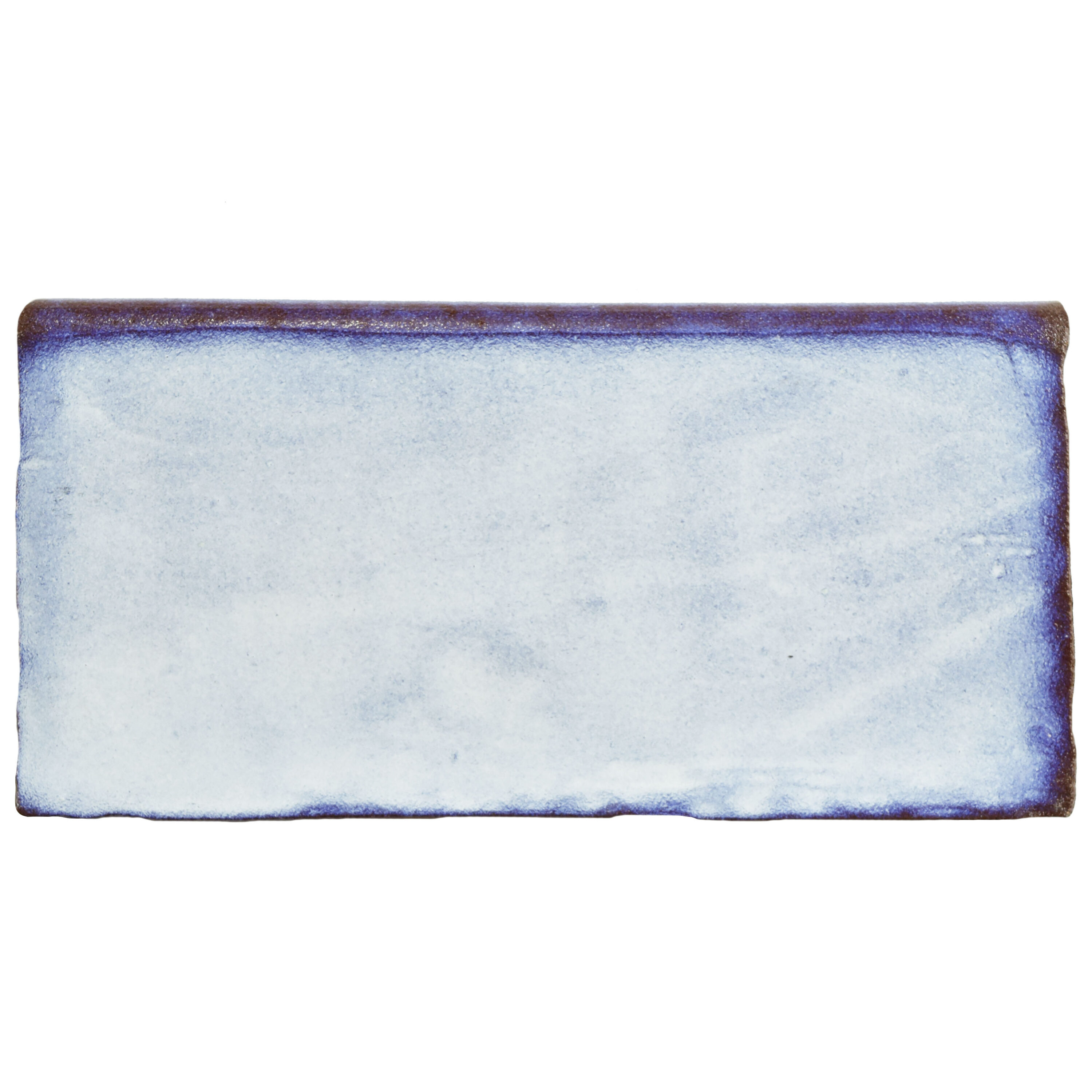 Affinity Tile WCVASV6B Antic Special Bullnose Via Lactea 3-in x 6-in Glossy Ceramic Bullnose Tile ( 0.78-sq ft / Carton ) 6 -Pack