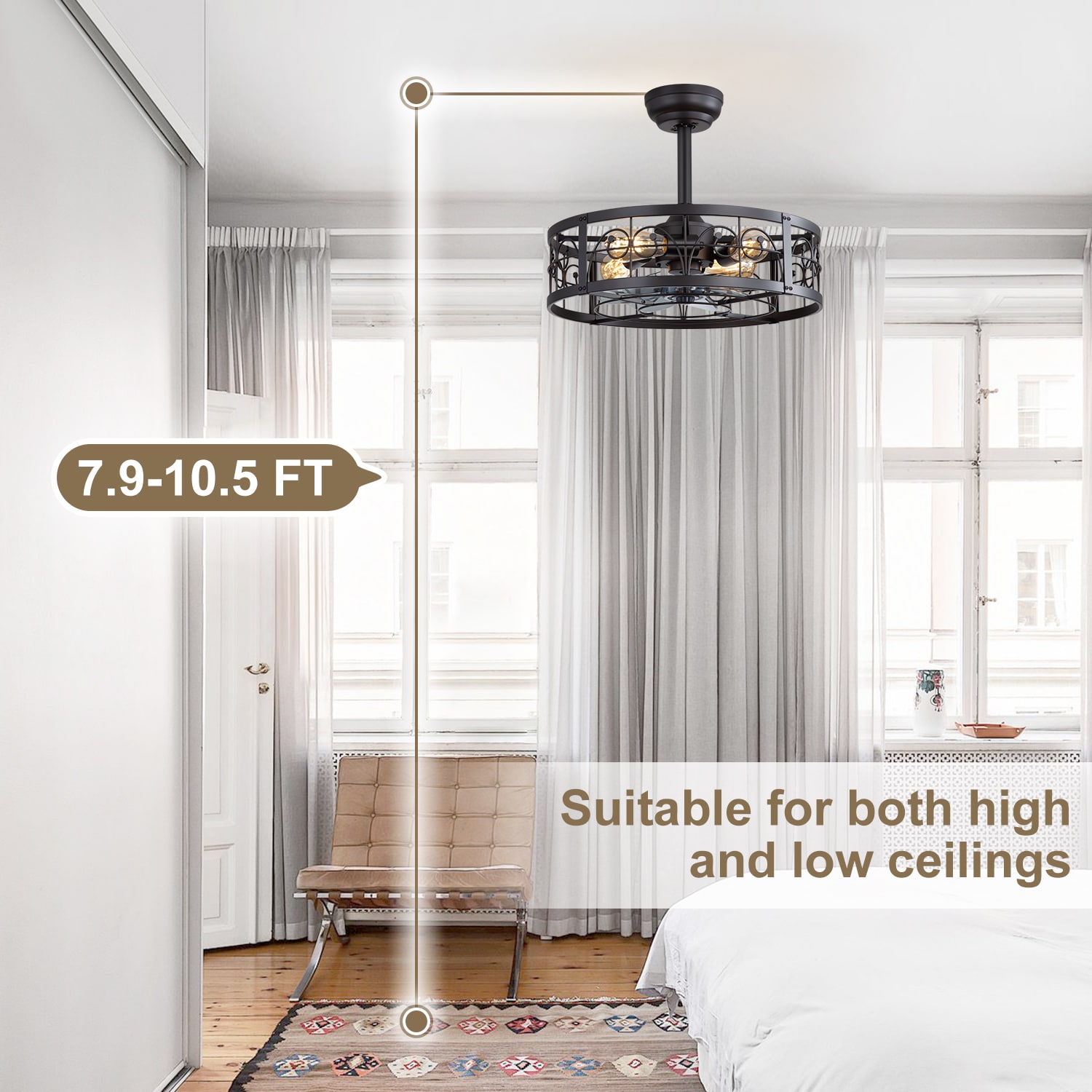 Breezary 35068-BK Ceiling-Fans - View #15