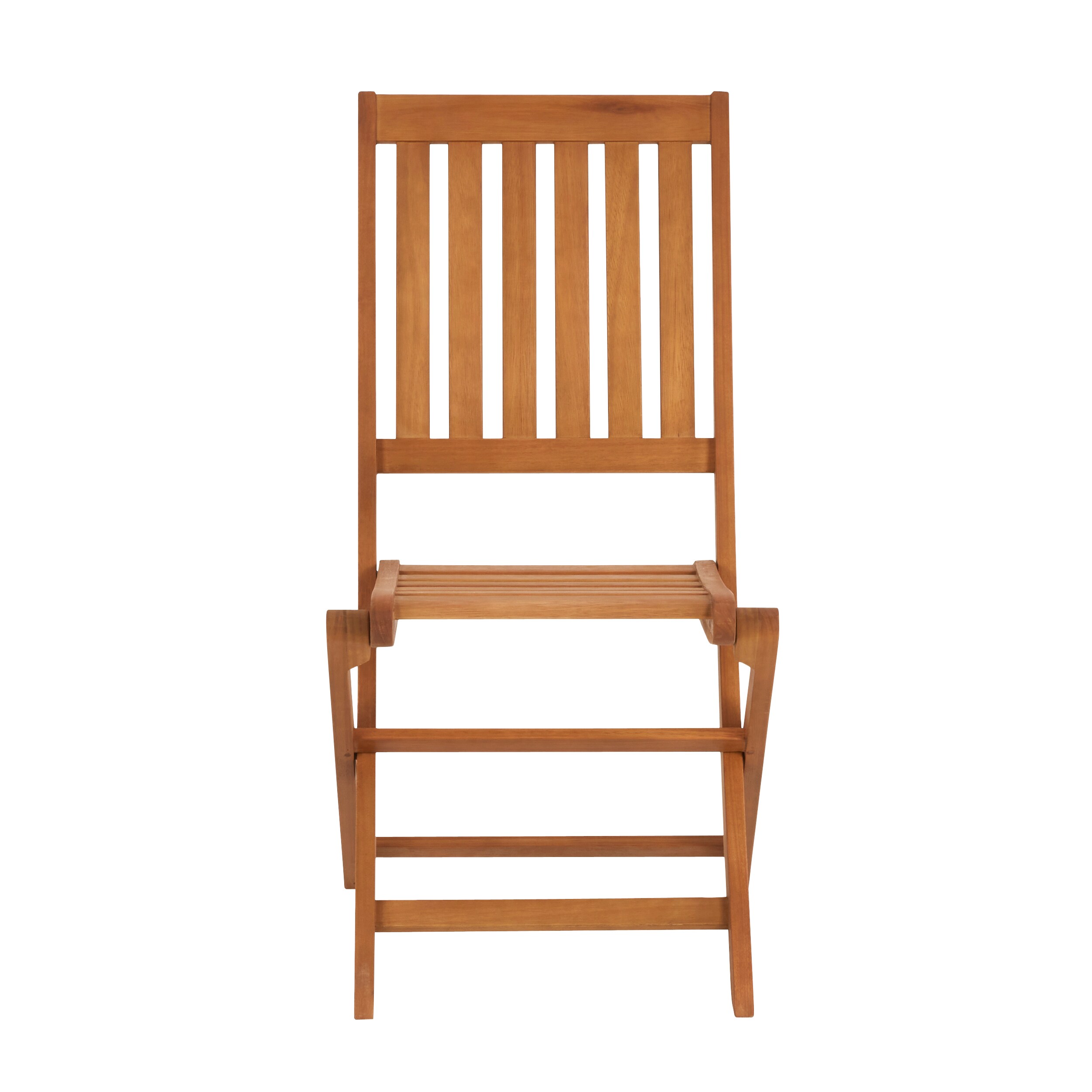 Style Selections Natural Wood Frame Stationary Dining Chair with