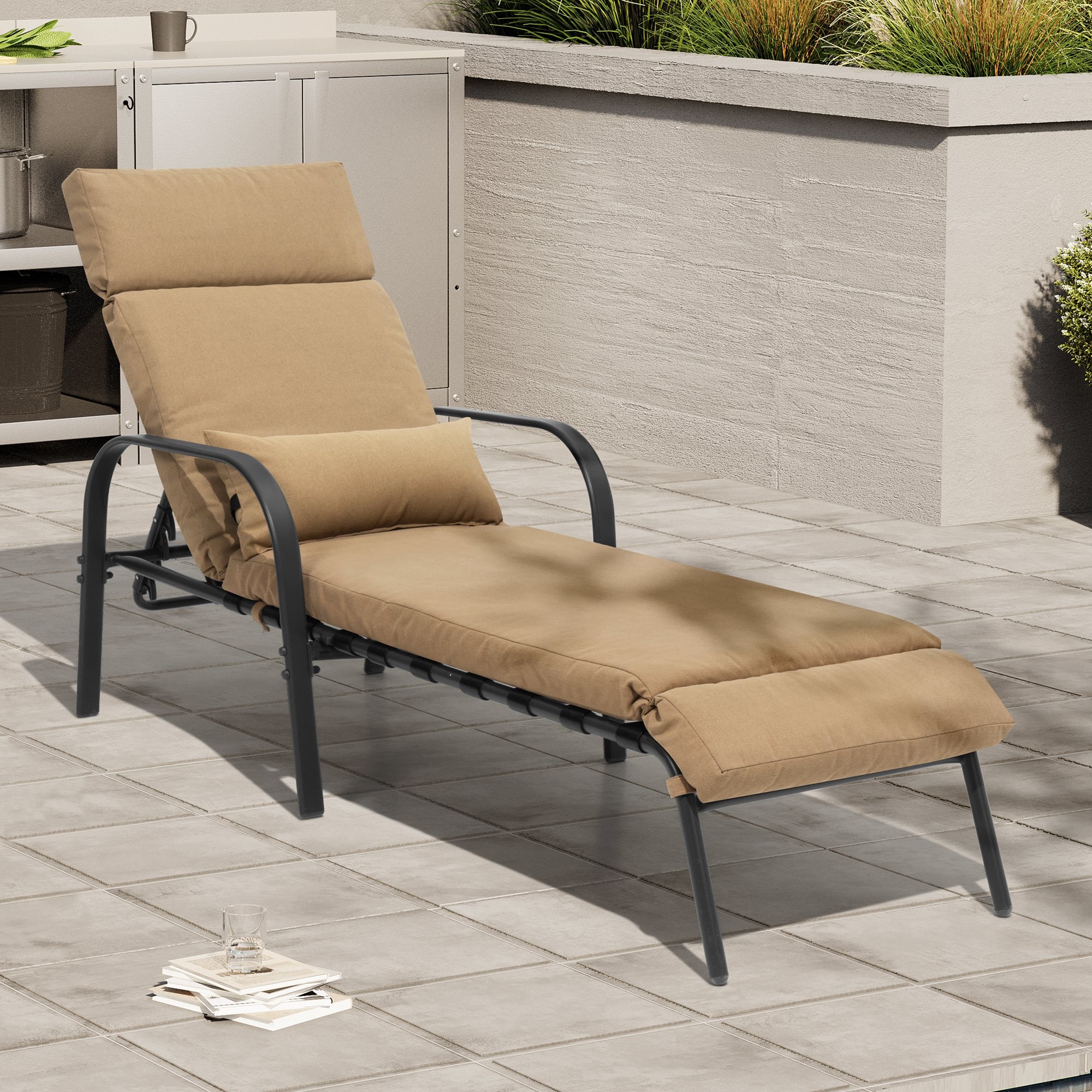 Crestlive Products CL-LG015TAN Patio-Chairs - View #2