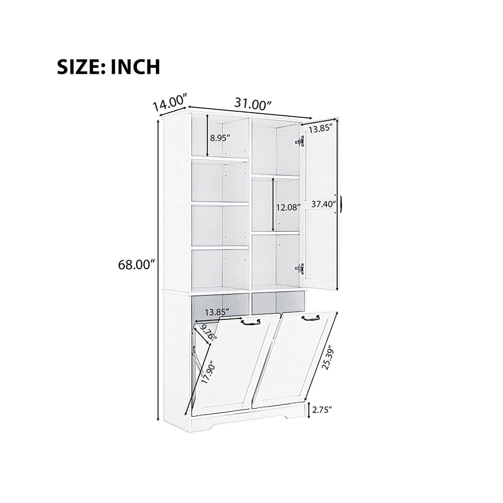 JUJABU ZJBATHCABINET-4 Bathroom-Wall-Cabinets - View #5