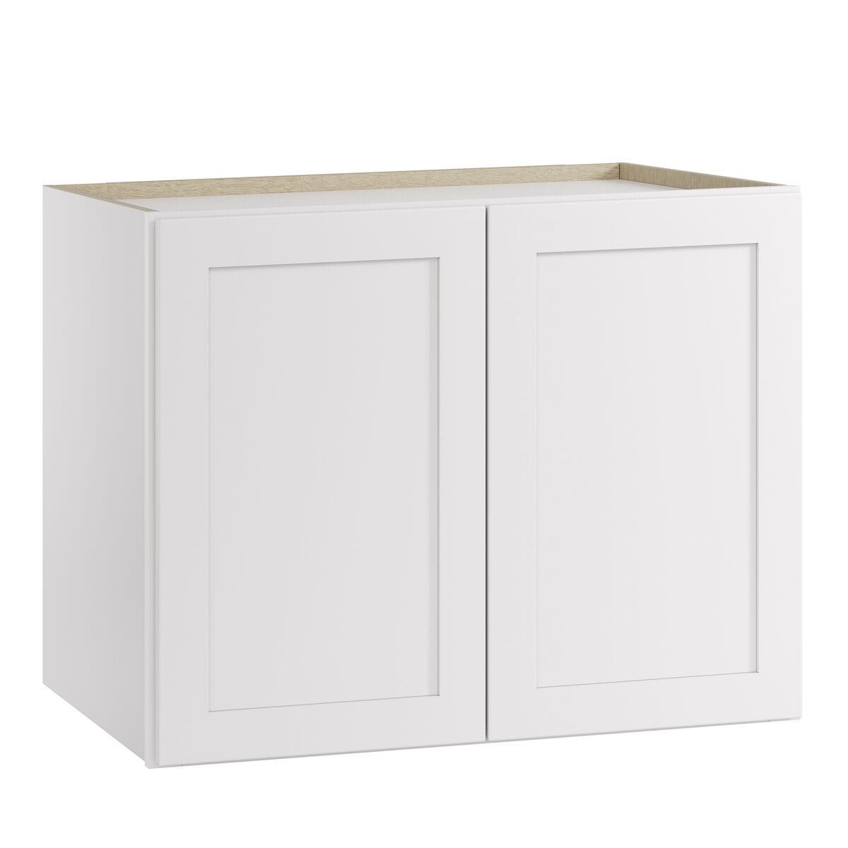 Whalen CLICK-IT LWSCLICK-62 Enfield 30-in W x 24-in H x 24-in D Classic White Birch Wall Ready to assemble Plywood Cabinet (Raised Panel Shaker)