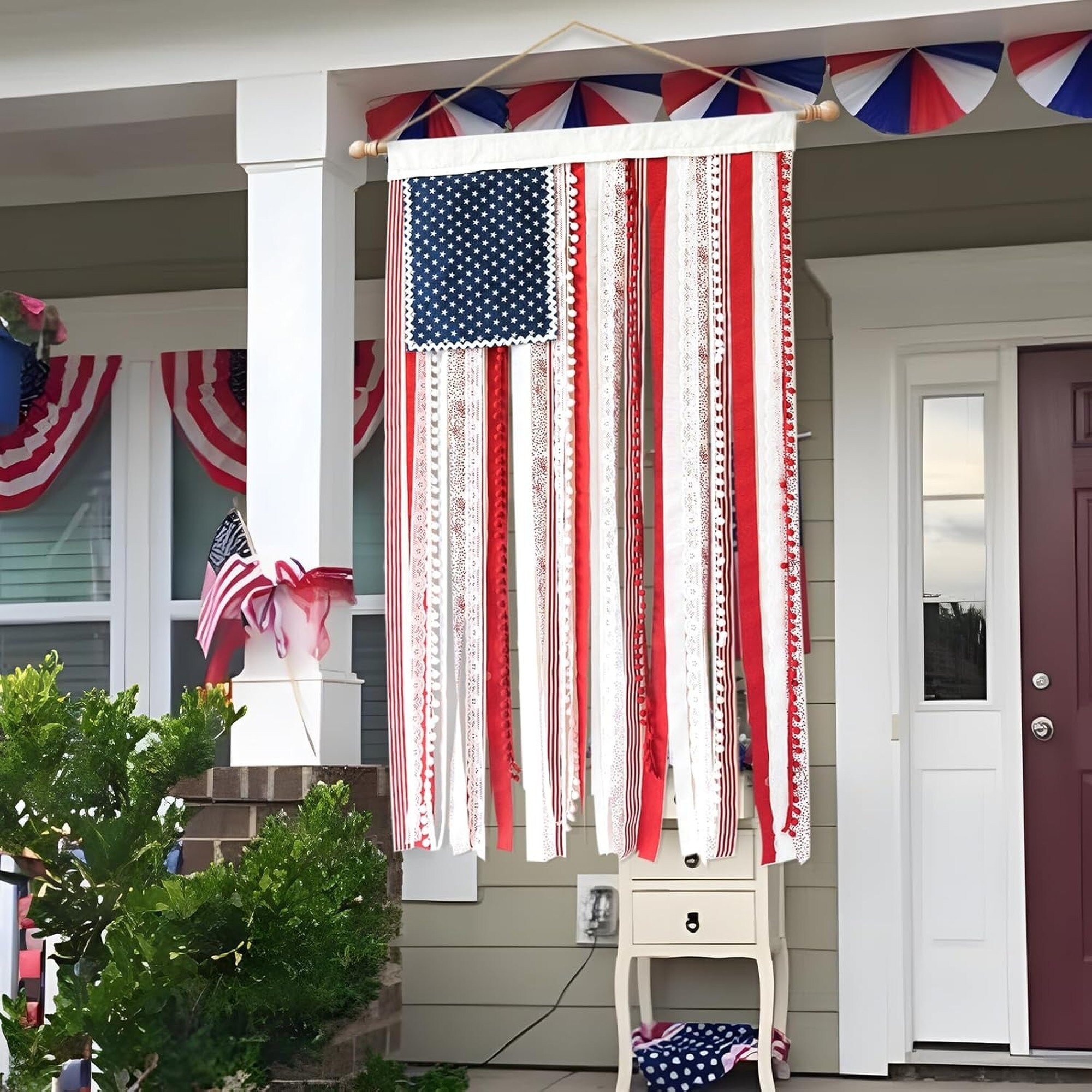 Wudkey L4-SS5I8C Decorative-Banner-Flags - View #5