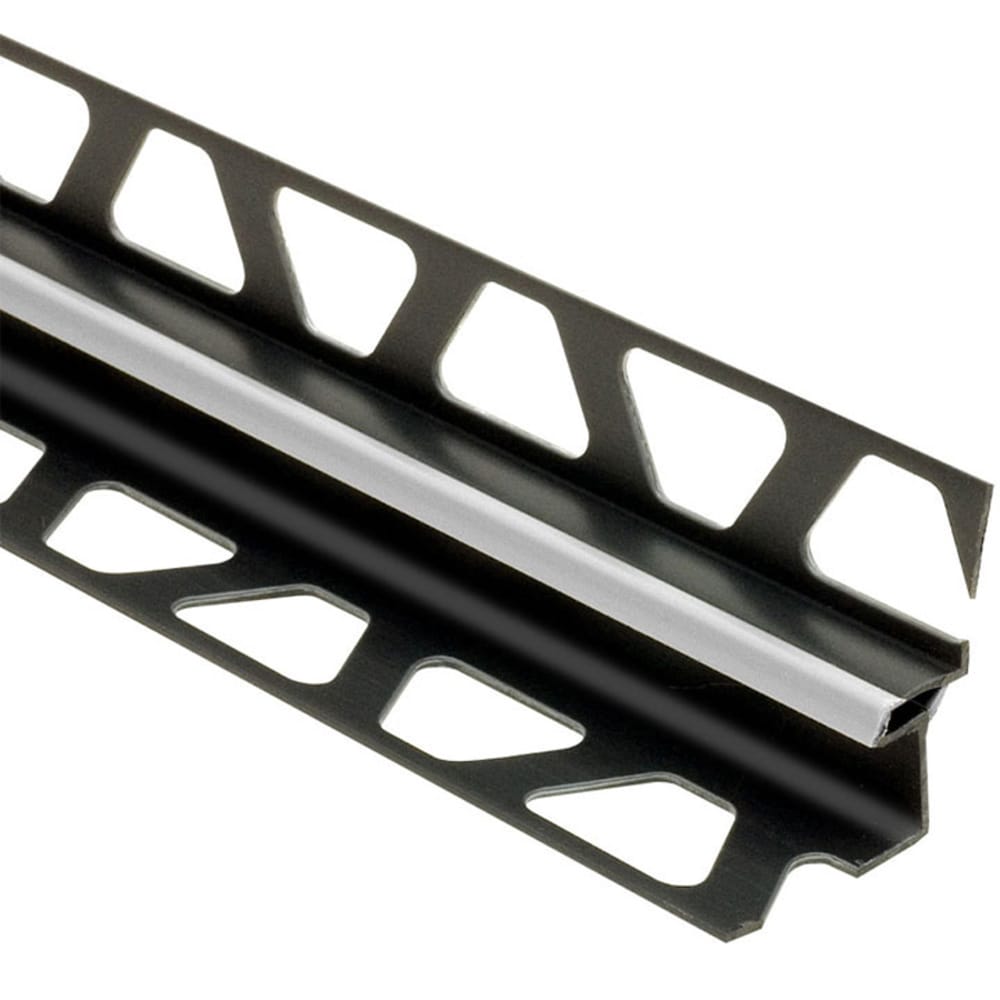Schluter Systems EKEU11/O10PG Dilex-EKE 0.375-in W x 98.5-in L Classic grey PVC Corner movement joint Tile Edge Trim