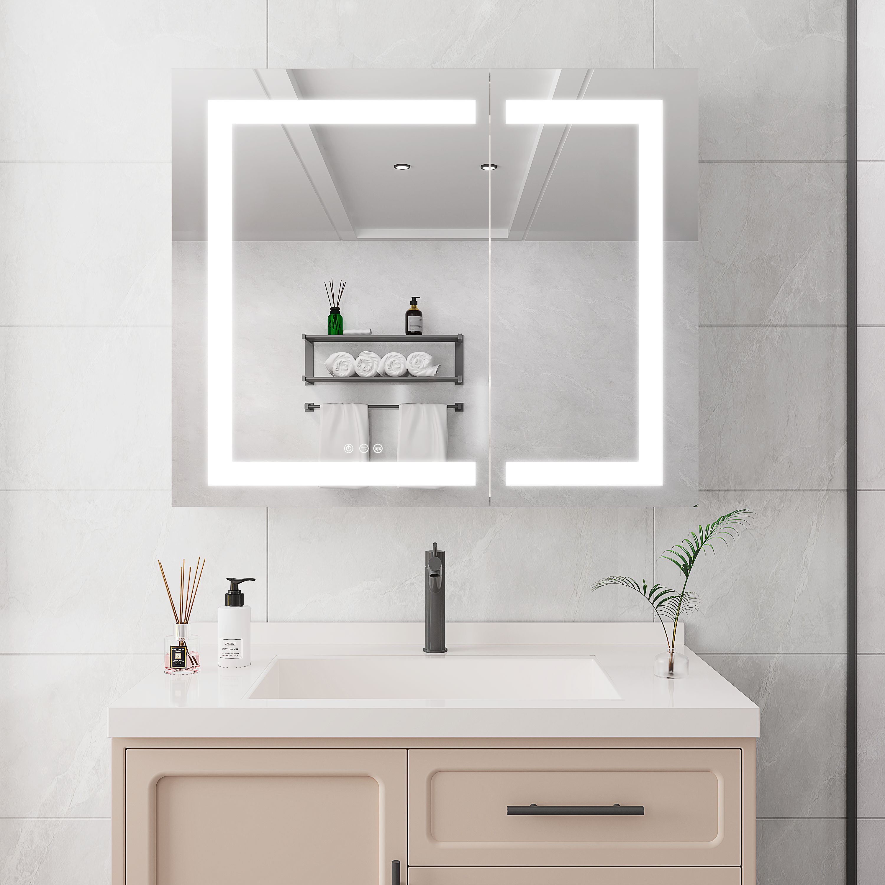 WELLFOR AMYD06-3630 Bathroom-Medicine-Cabinets - View #10