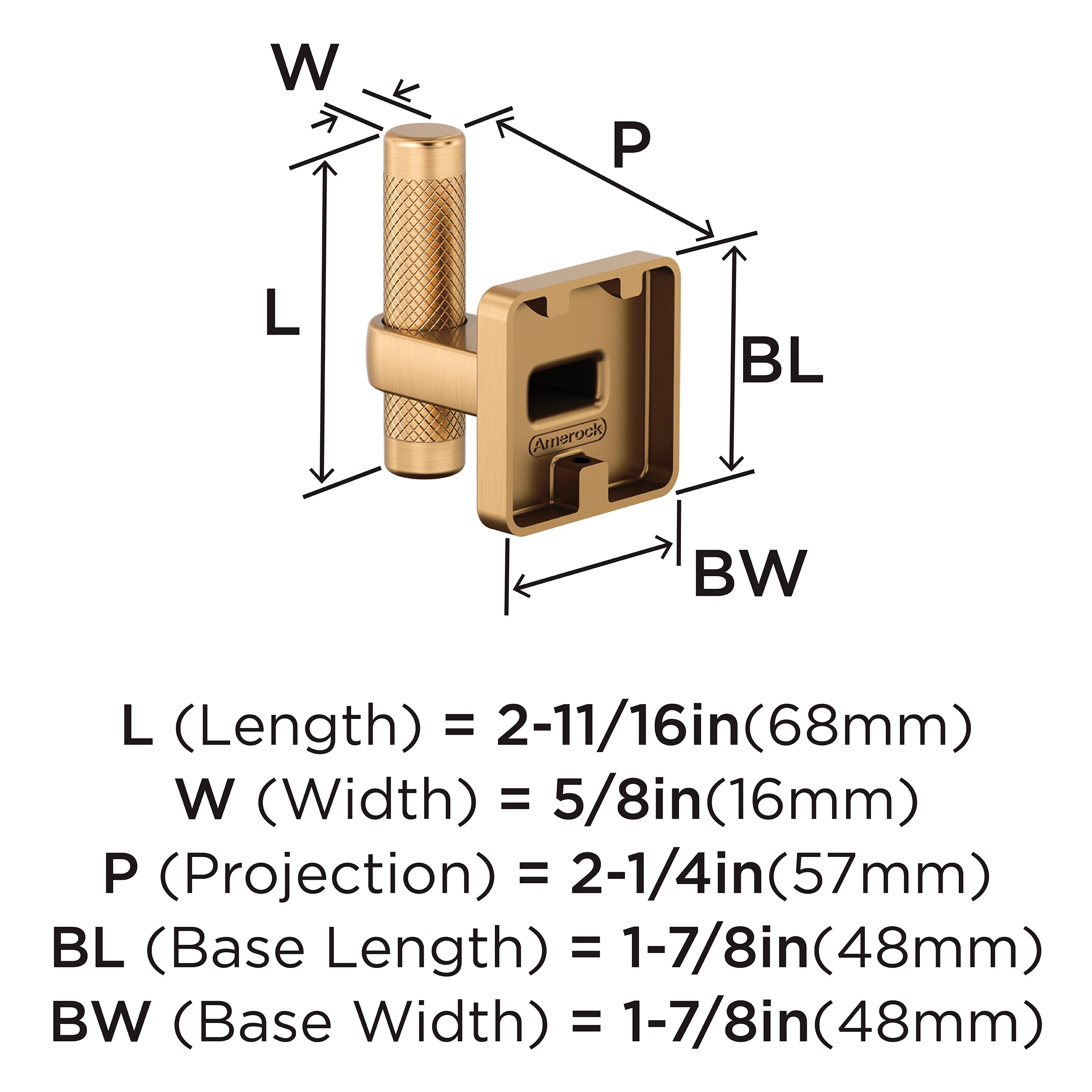 Amerock BH36563CZ Robe-Hooks - View #4