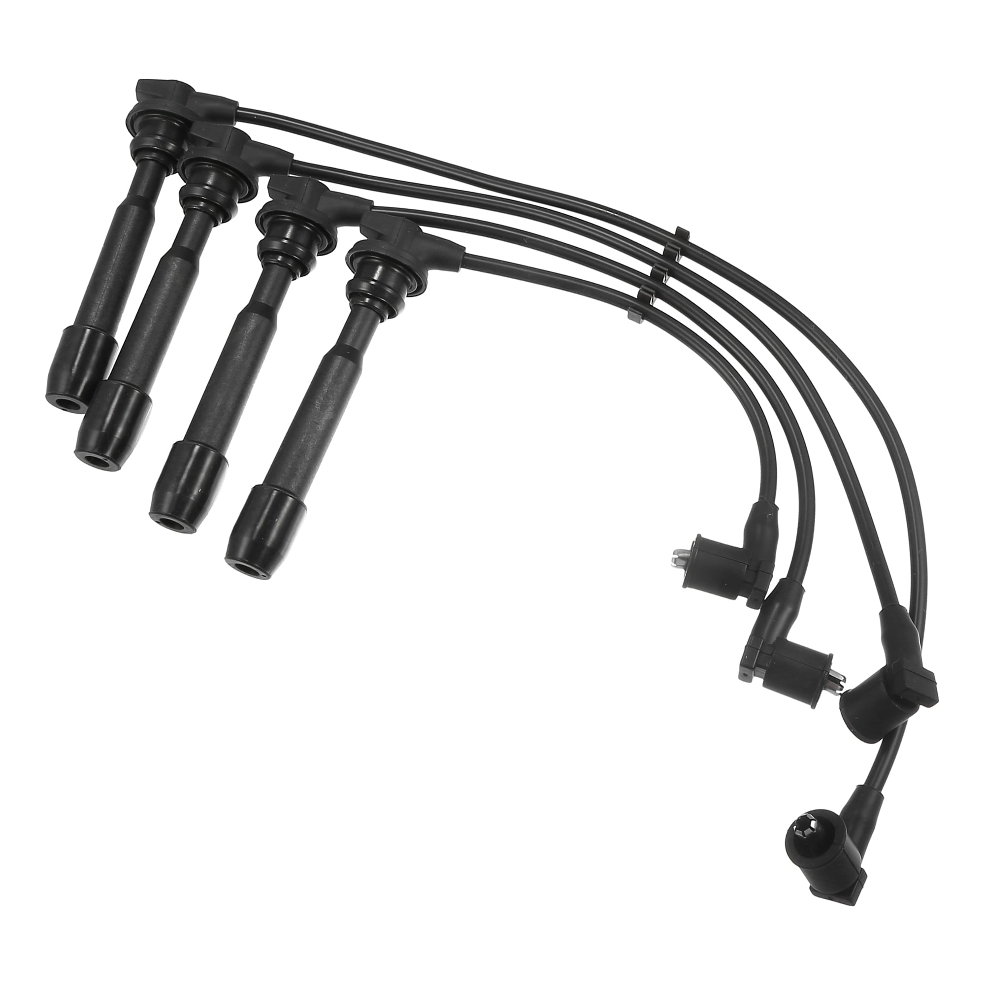 Unique Bargains Car Spark Plug Coil Wires Ignition Coil Harness Cable Fit for Hyundai Elantra 1.8L 2.0L 1996-2012 for Kia Spectra 2.0L 2004-2009 2750123B70/2750123A00 - Pack of 4