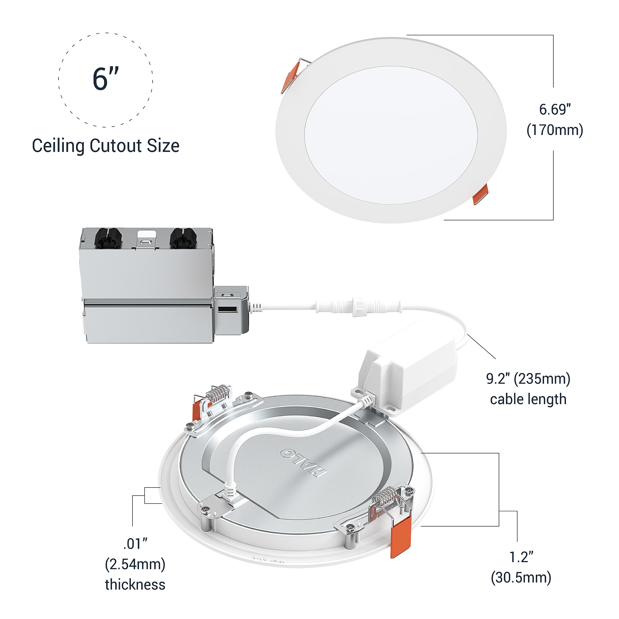 HALO HLB6099WZRGBWMWR Led-Retrofit-Downlight - View #11