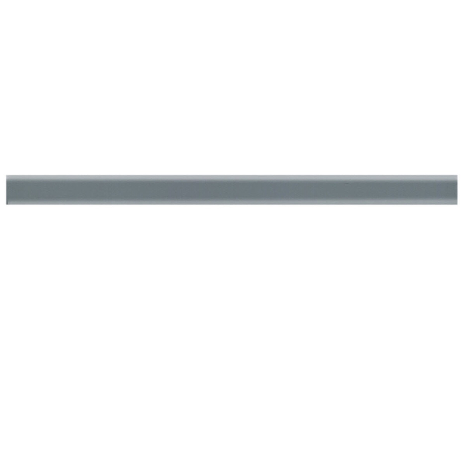 American Olean Linea Storm Gray Ceramic Pencil Liner Tile (1-in x 12-in)