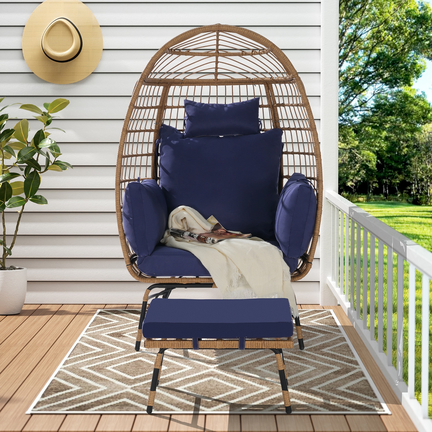 Mondawe MO-NP11453BL Patio-Chairs - View #2