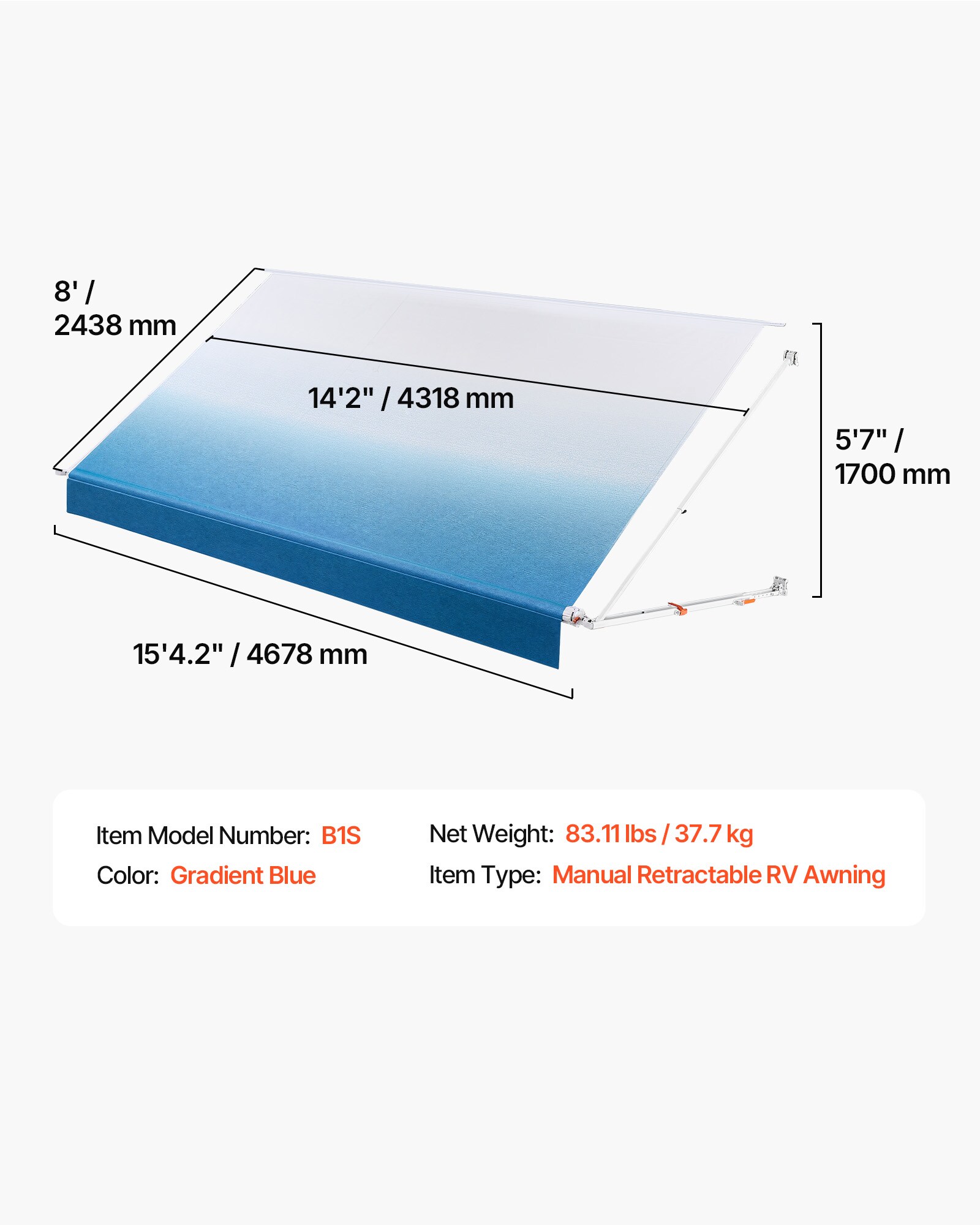VEVOR SDKSSSFCZYP1CEPTQ0V0 Rv-Accessories - View #8