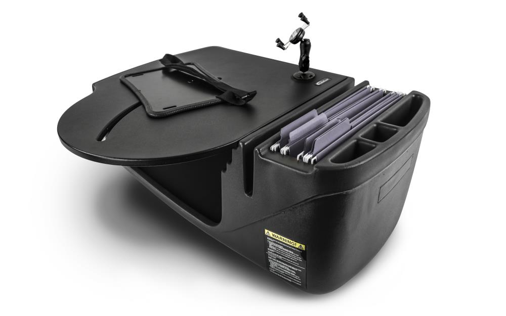 AutoExec AUE39450 RoadMaster Car Black with Power Inverter and X-Grip Phone Mount