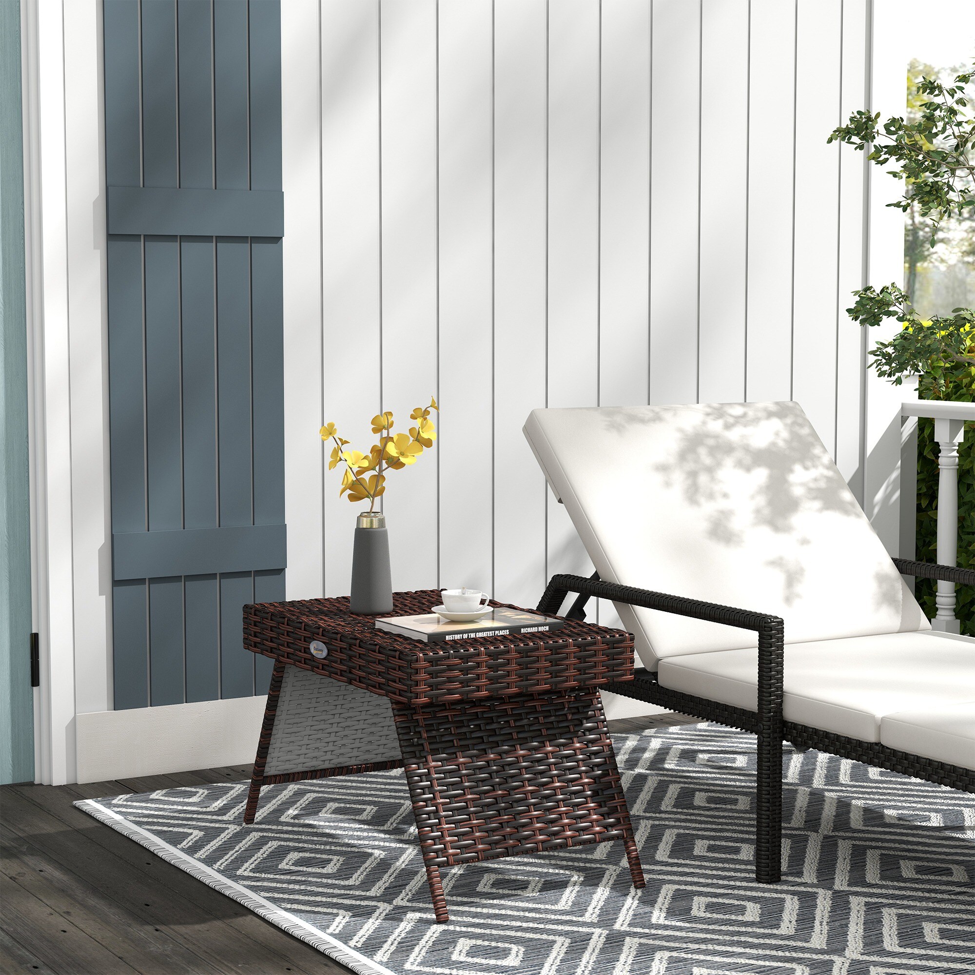 Outsunny 867-161V00BN Patio-Tables - View #2