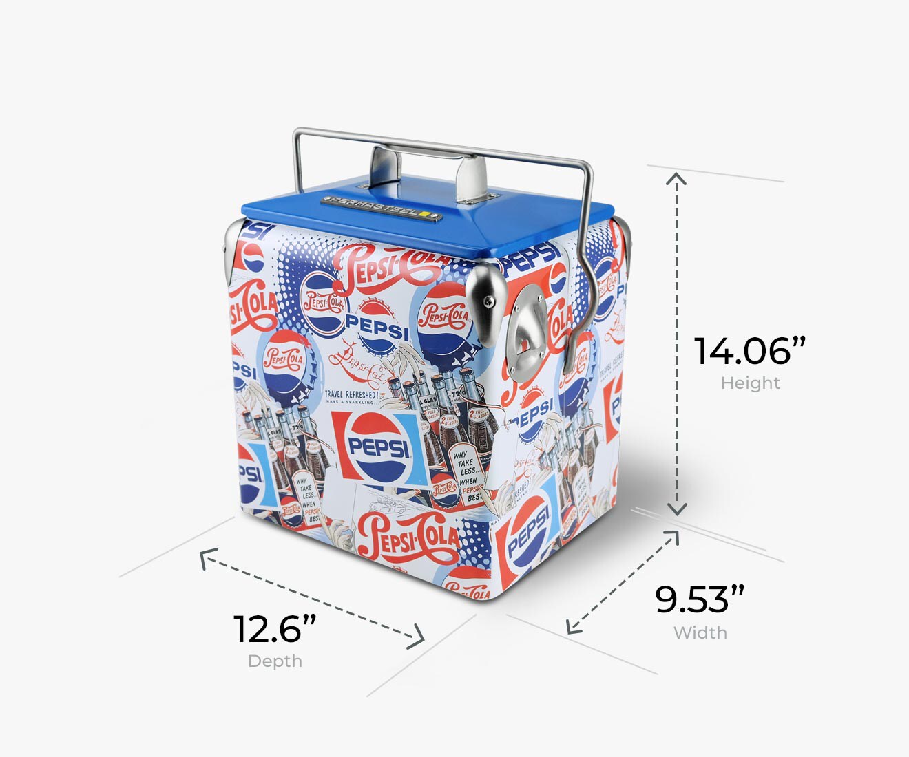 Permasteel PS-205-14PE-WG Beverage-Coolers - View #5
