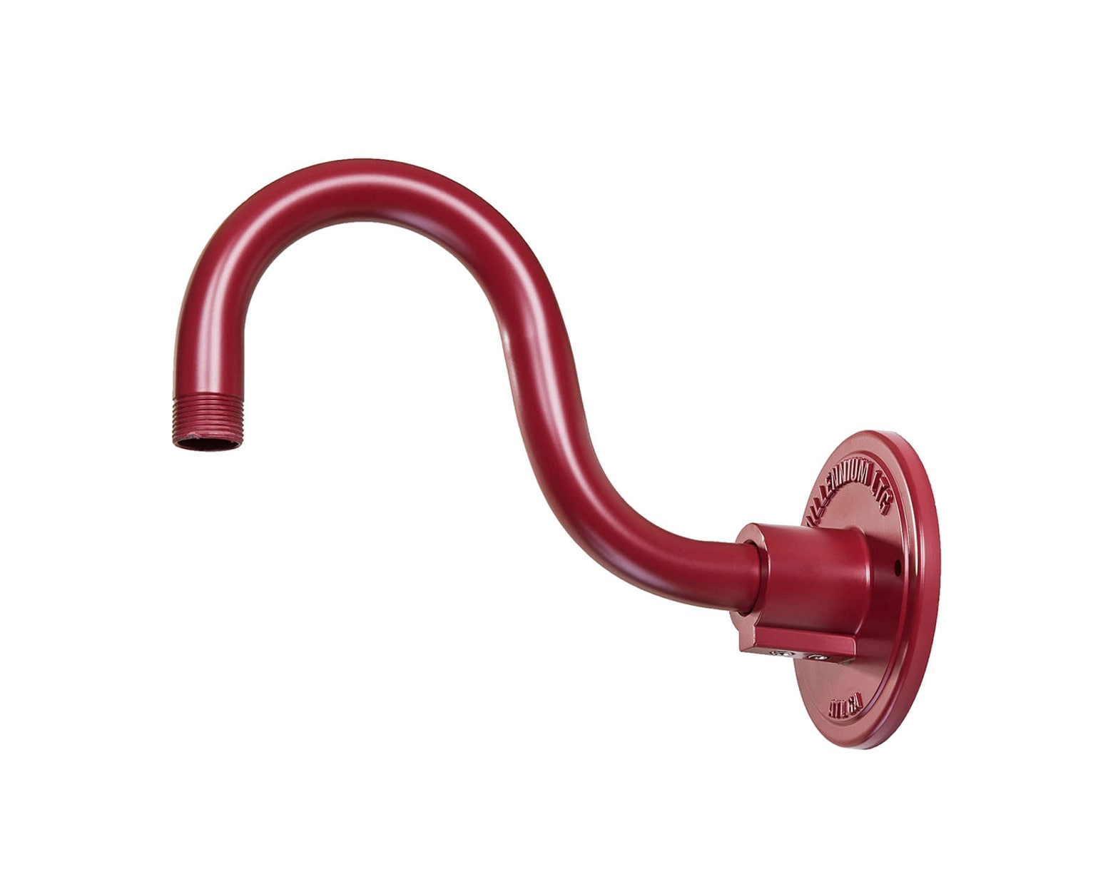 Millennium Lighting R Series Satin Red Outdoor Gooseneck Pendant Stem Light Kit