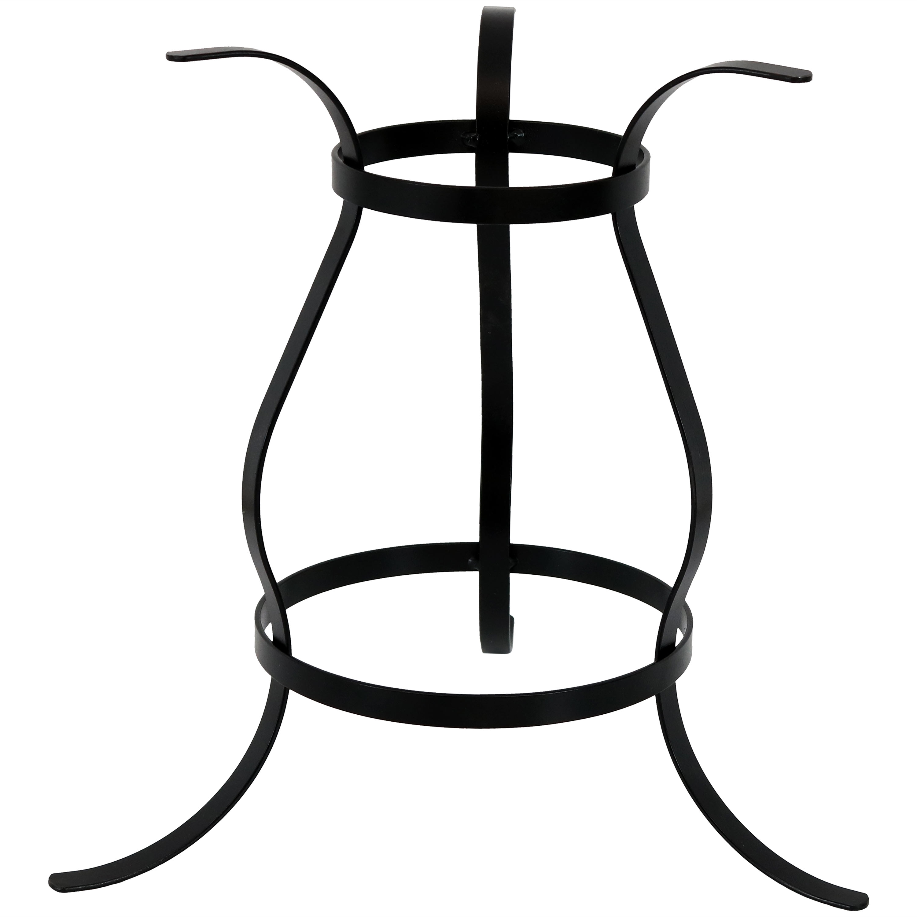 Sunnydaze Decor ZIB-588 10-Inches Diameter Black Gazing ball stand