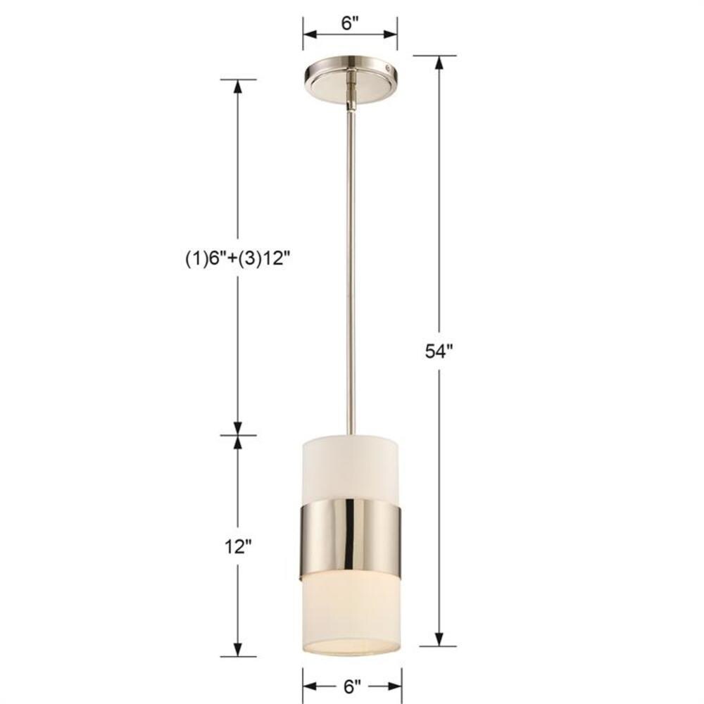 Crystorama 290-PN Pendant-Lights - View #4
