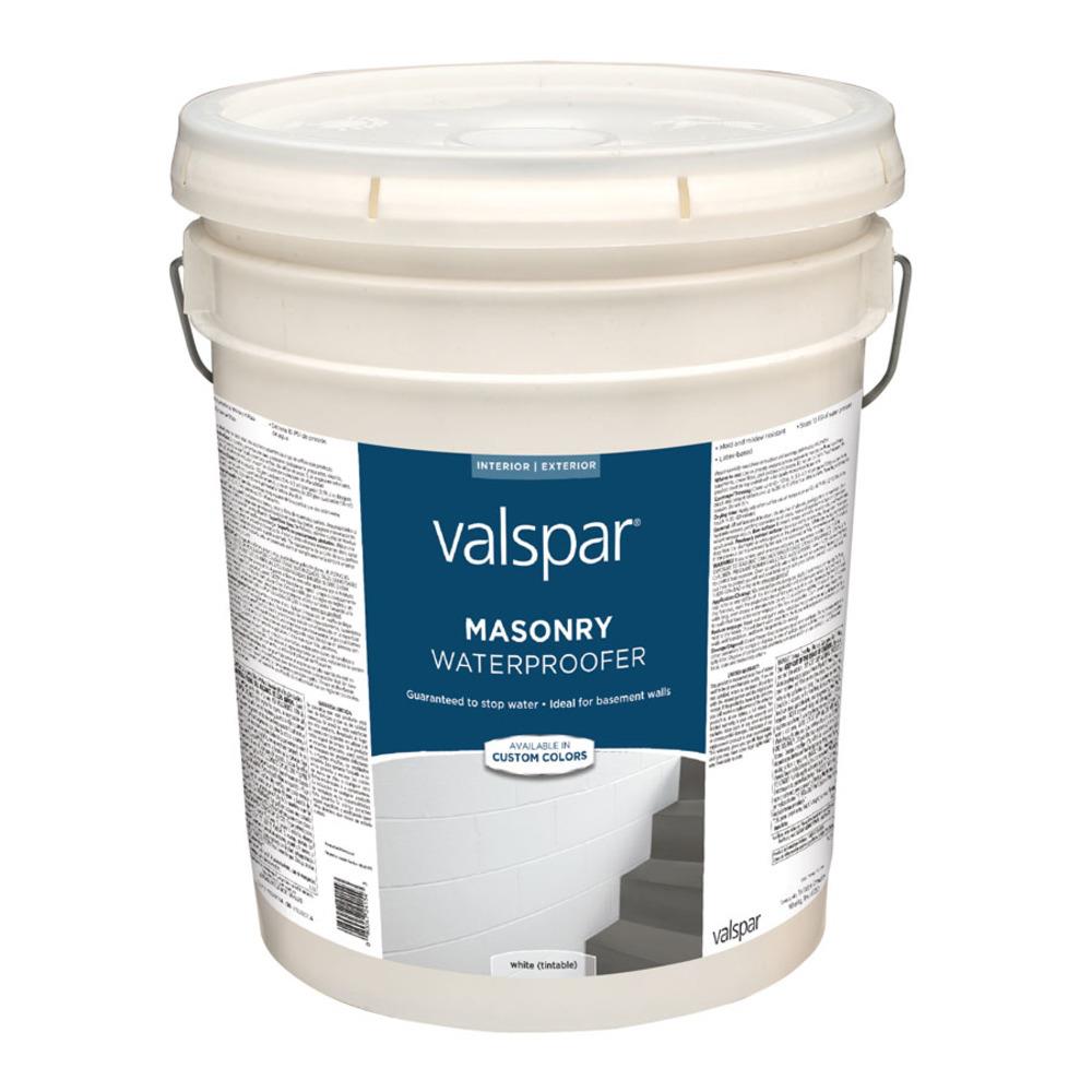 Valspar Clear Natural Look Low Gloss Transparent Latex Sealer (5-Gallon) at