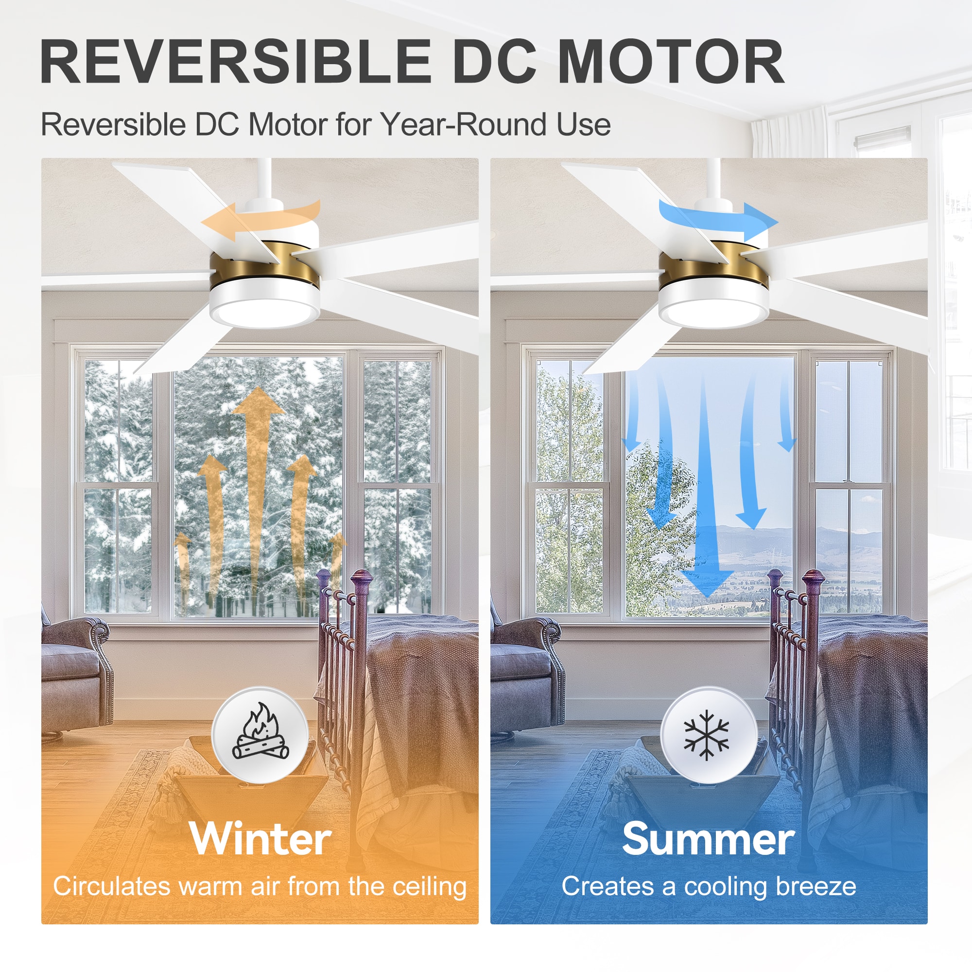 Breezary 30027-BK Ceiling-Fans - View #4