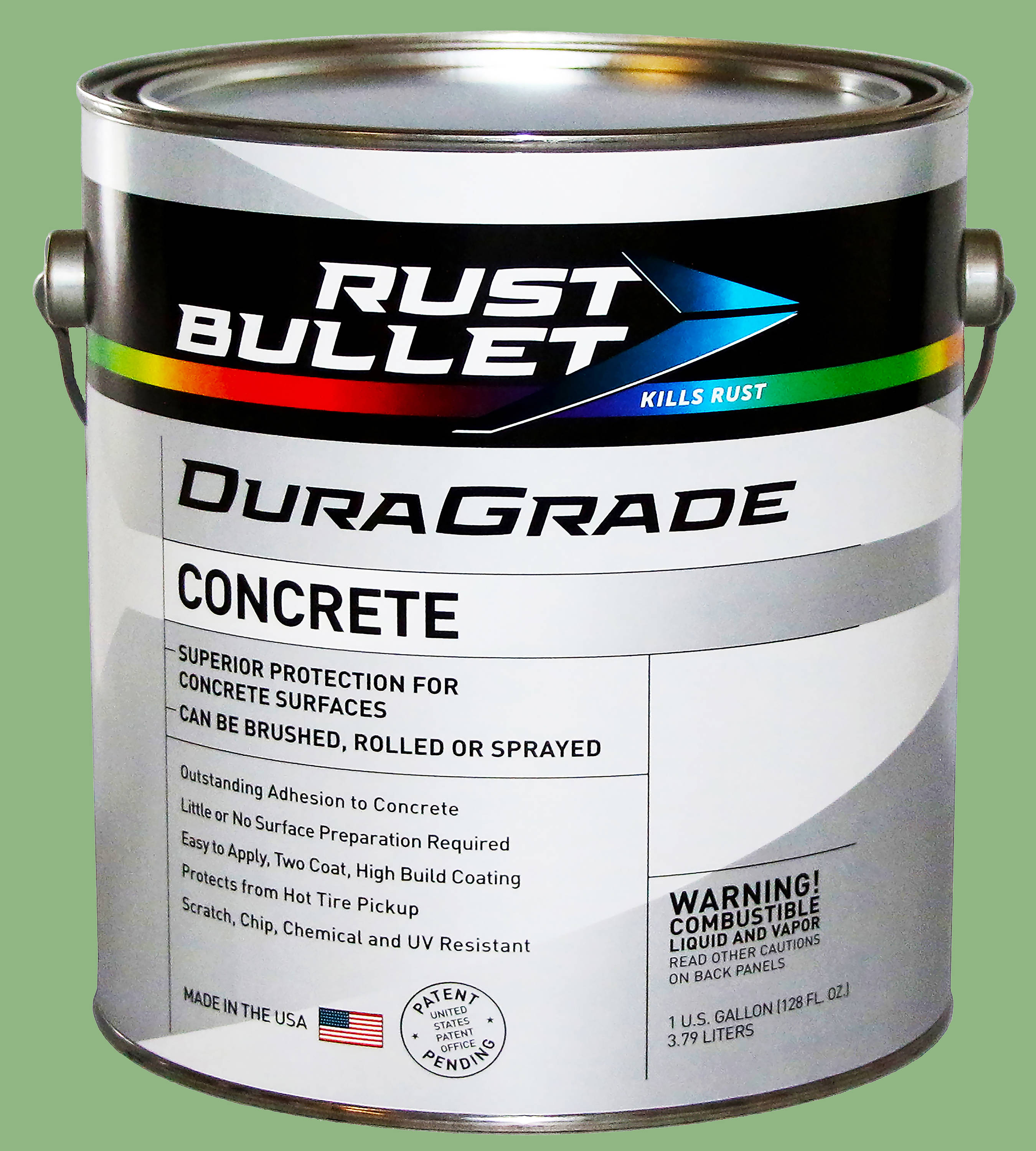 Rust Bullet 850154005365  #174 DuraGrade CONCRETE, Concrete Protective Coating 1-part Pistachio Oil-based Concrete and Garage Floor Paint ( 1-gallon )