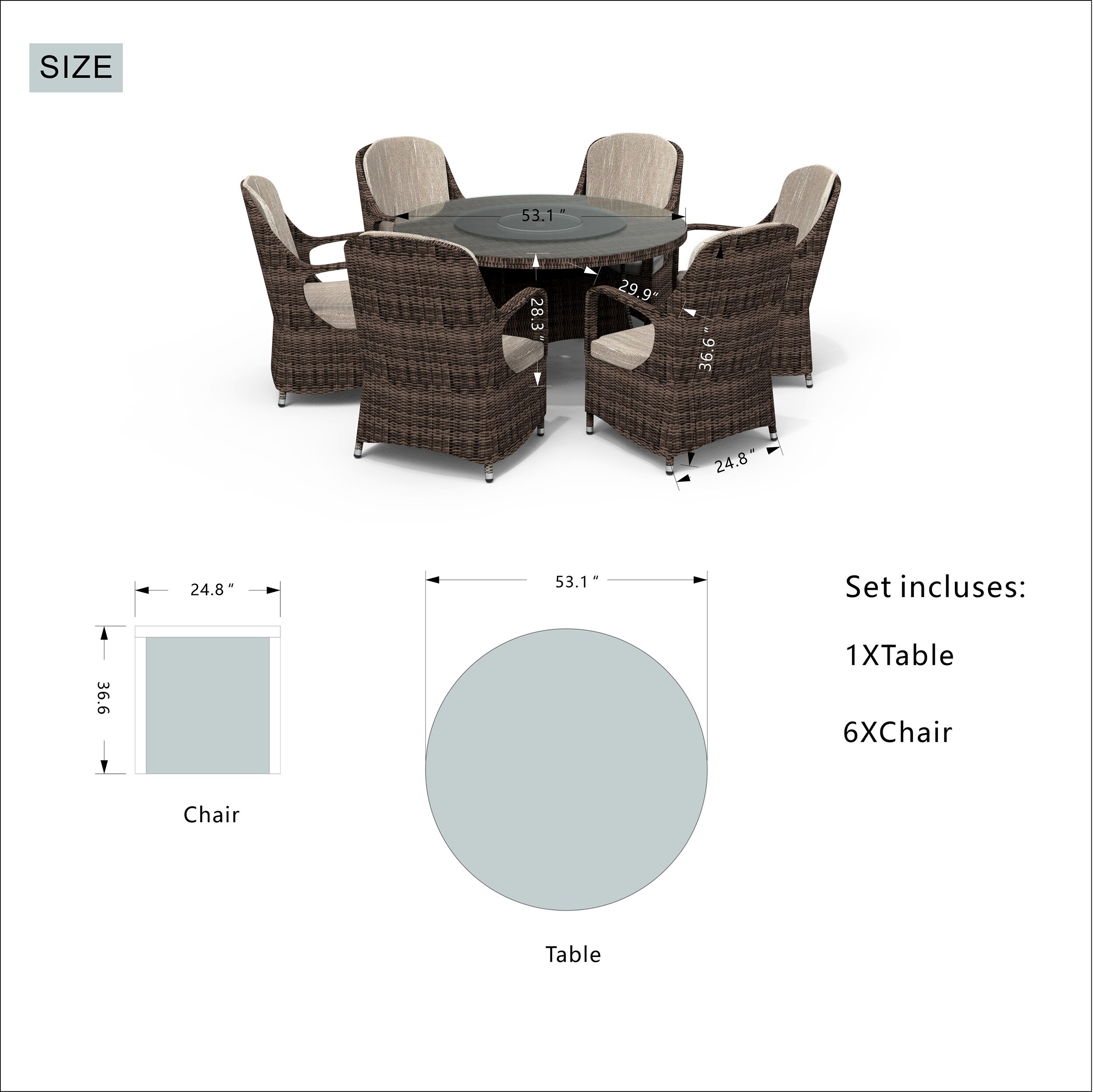 Moda Furnishings MD-PAD-1711-B Patio-Dining-Sets - View #10