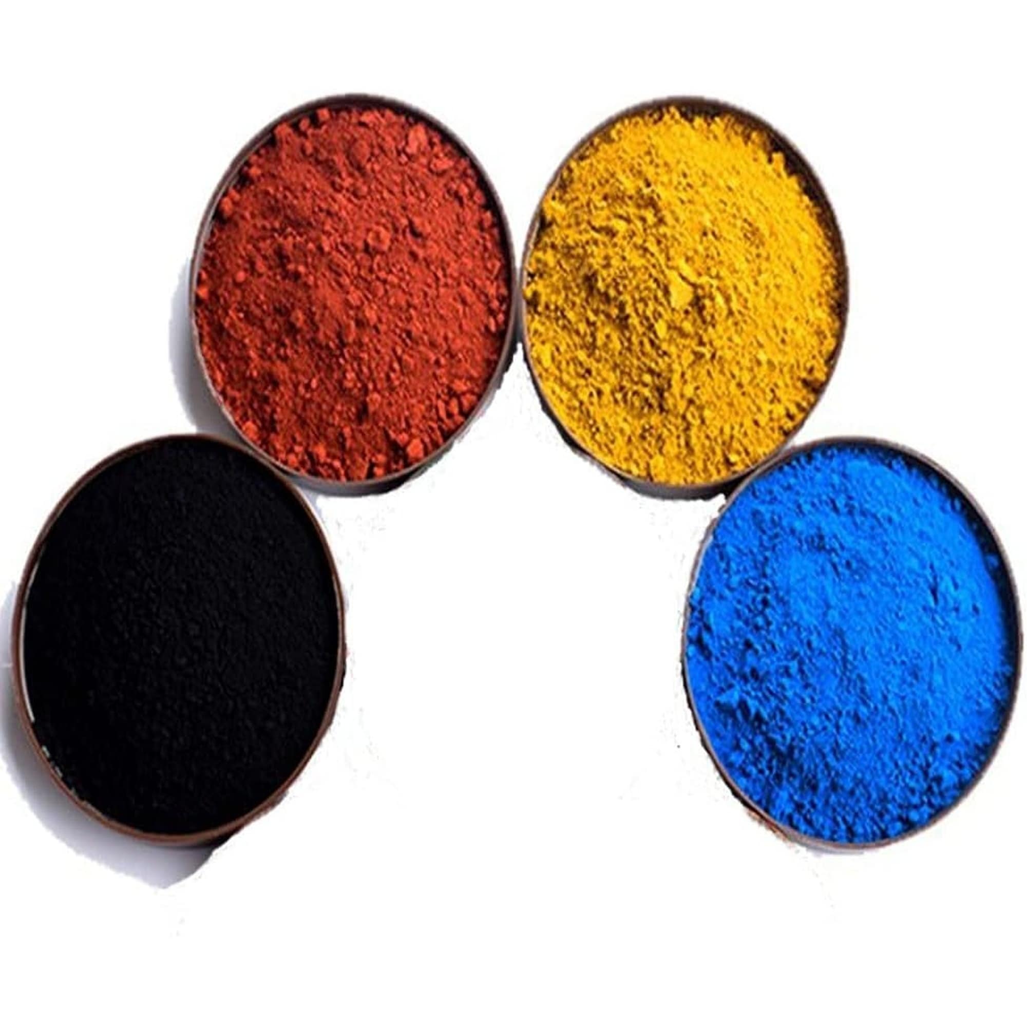 OGETFUUR 4oz Purple Rose Red Iron Oxide Powder Concrete Dye Pigment for Cement Mortar Grout Plaster Colorant
