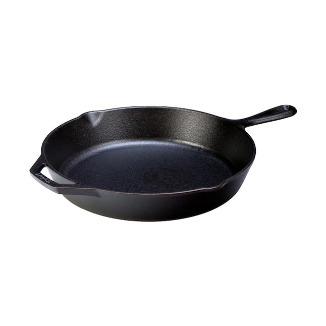 Lodge Cast Iron Skillet 10.25-in Cast Iron Skillet in the Cooking Pans &  Skillets department at