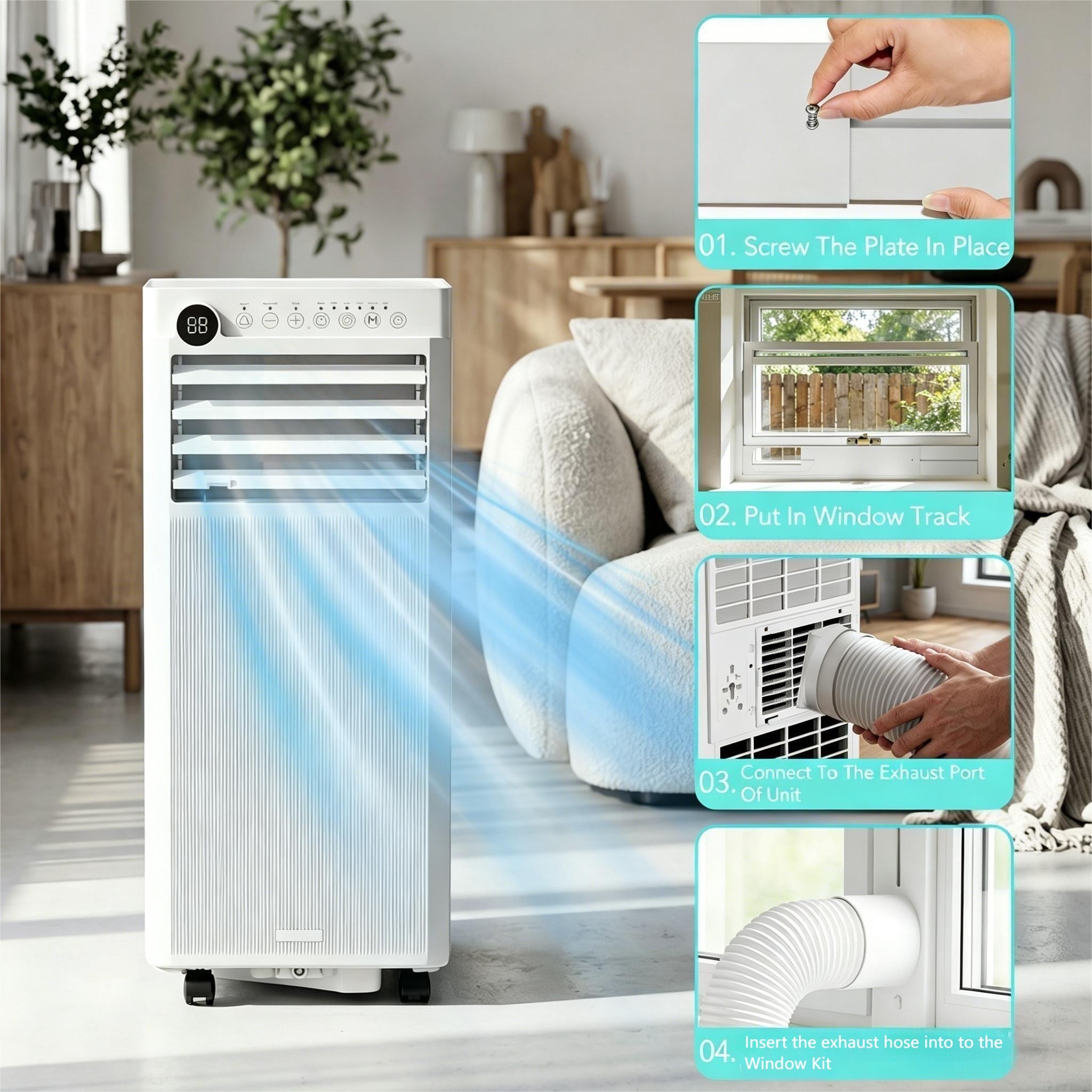 COWSAR AC5419-8K Portable-Air-Conditioners - View #4