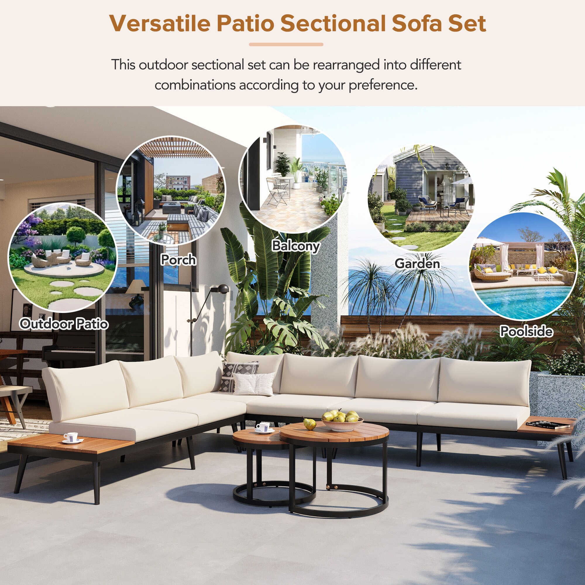 Bayfeve BFTM-1A-PCS Patio-Conversation-Sets - View #9