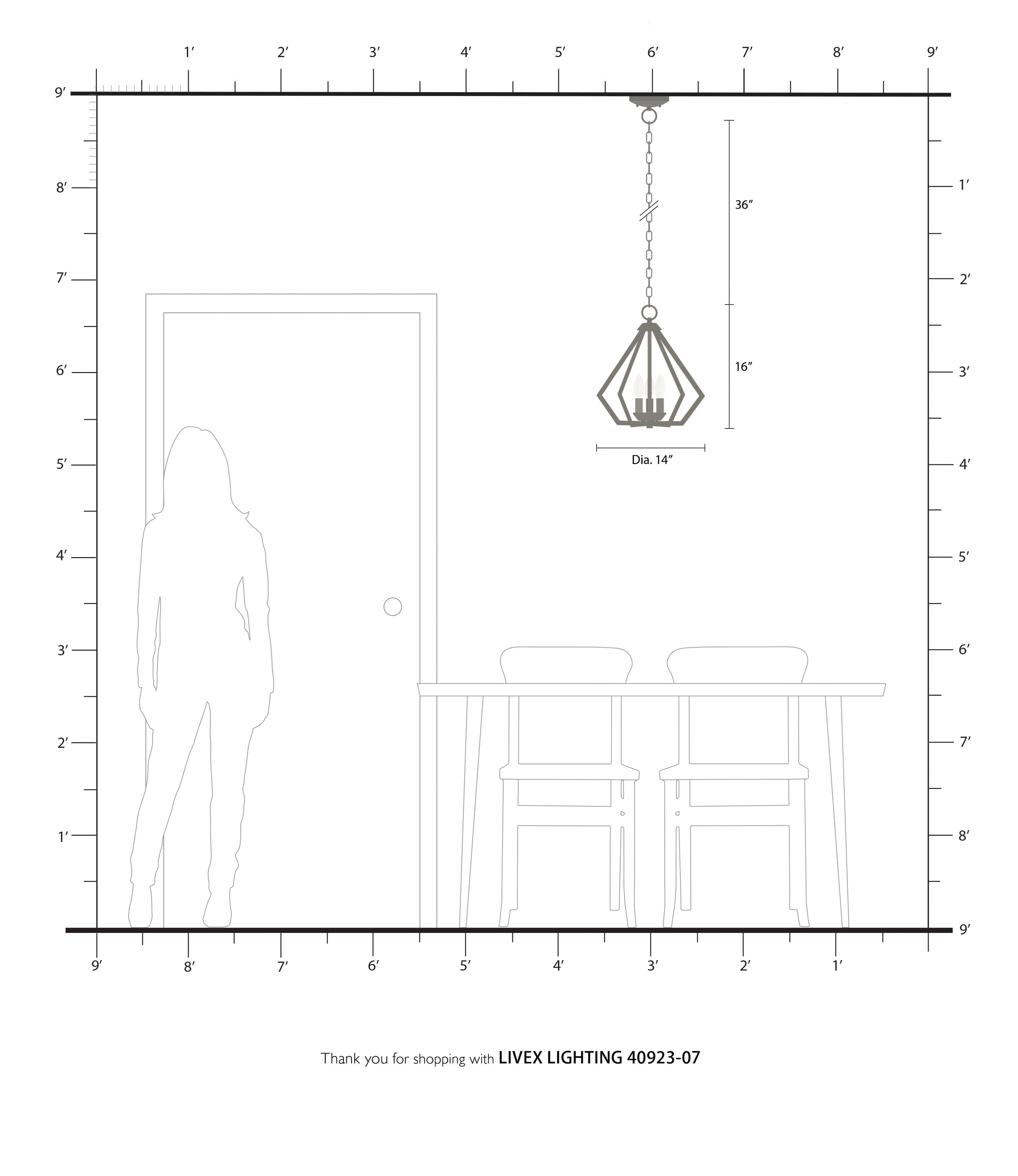 Livex Lighting 40923-07 b090015 - View #7