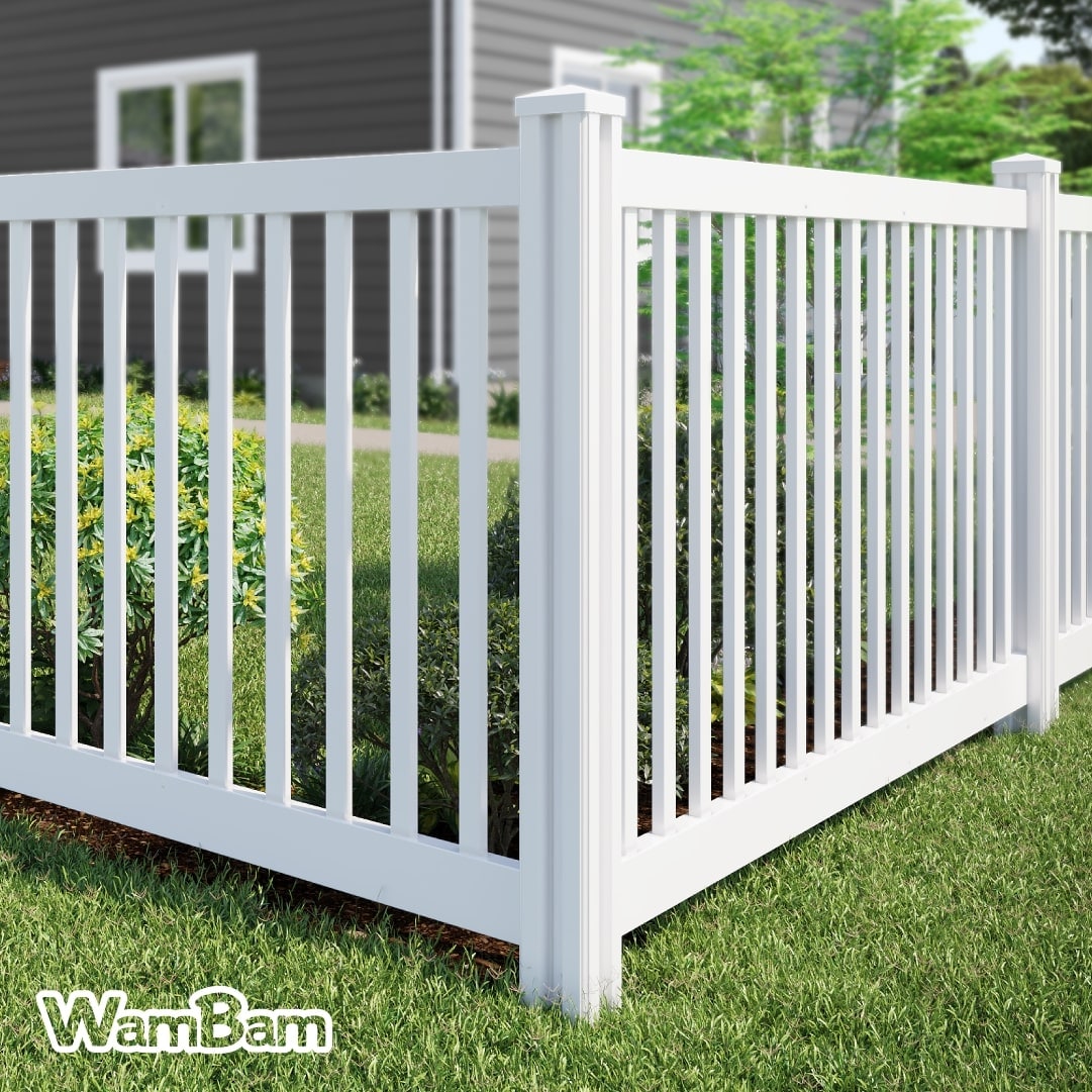 WamBam Fence VP13008 Vinyl-Fence-Panels - View #2
