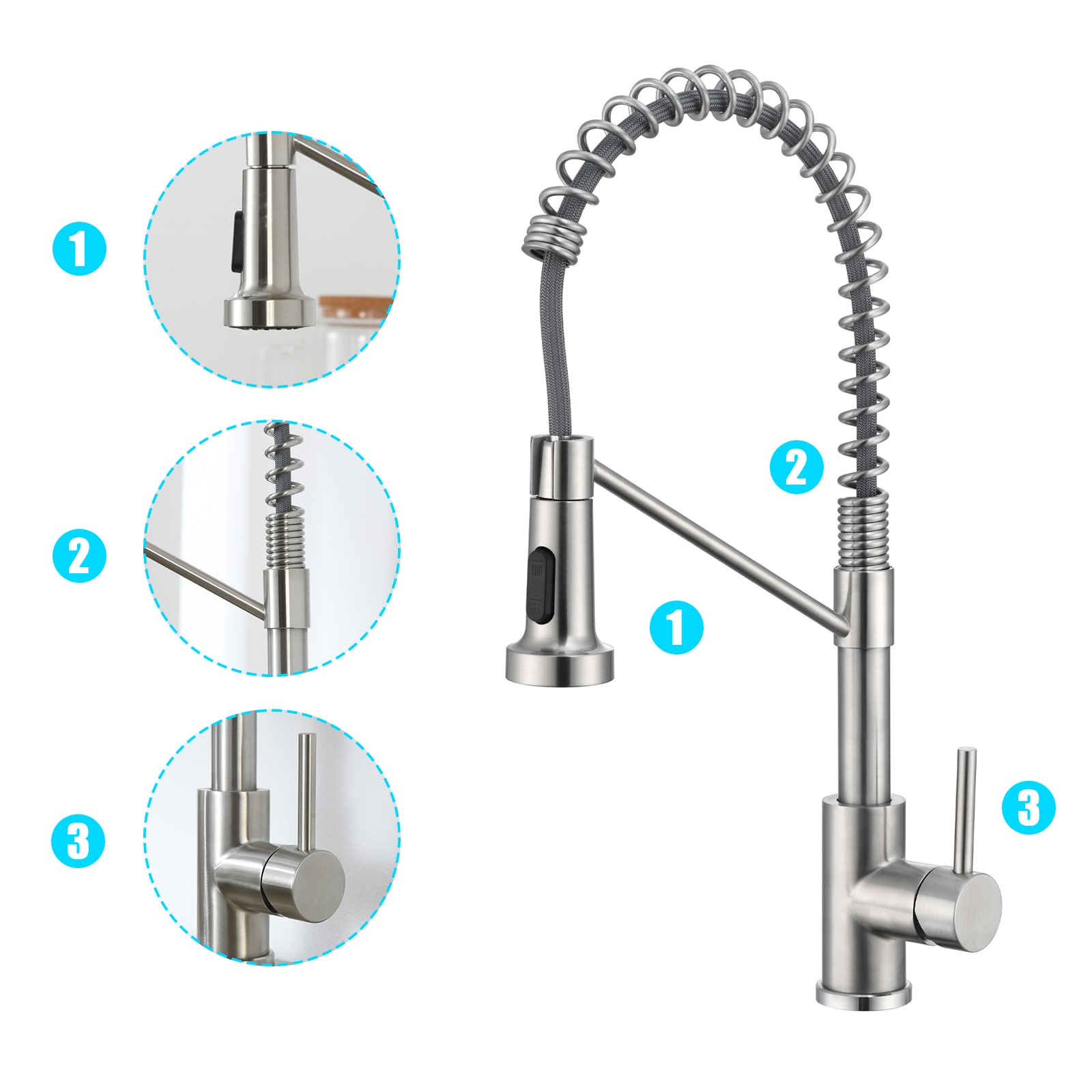 Flynama L-064788 Kitchen-Faucets - View #8