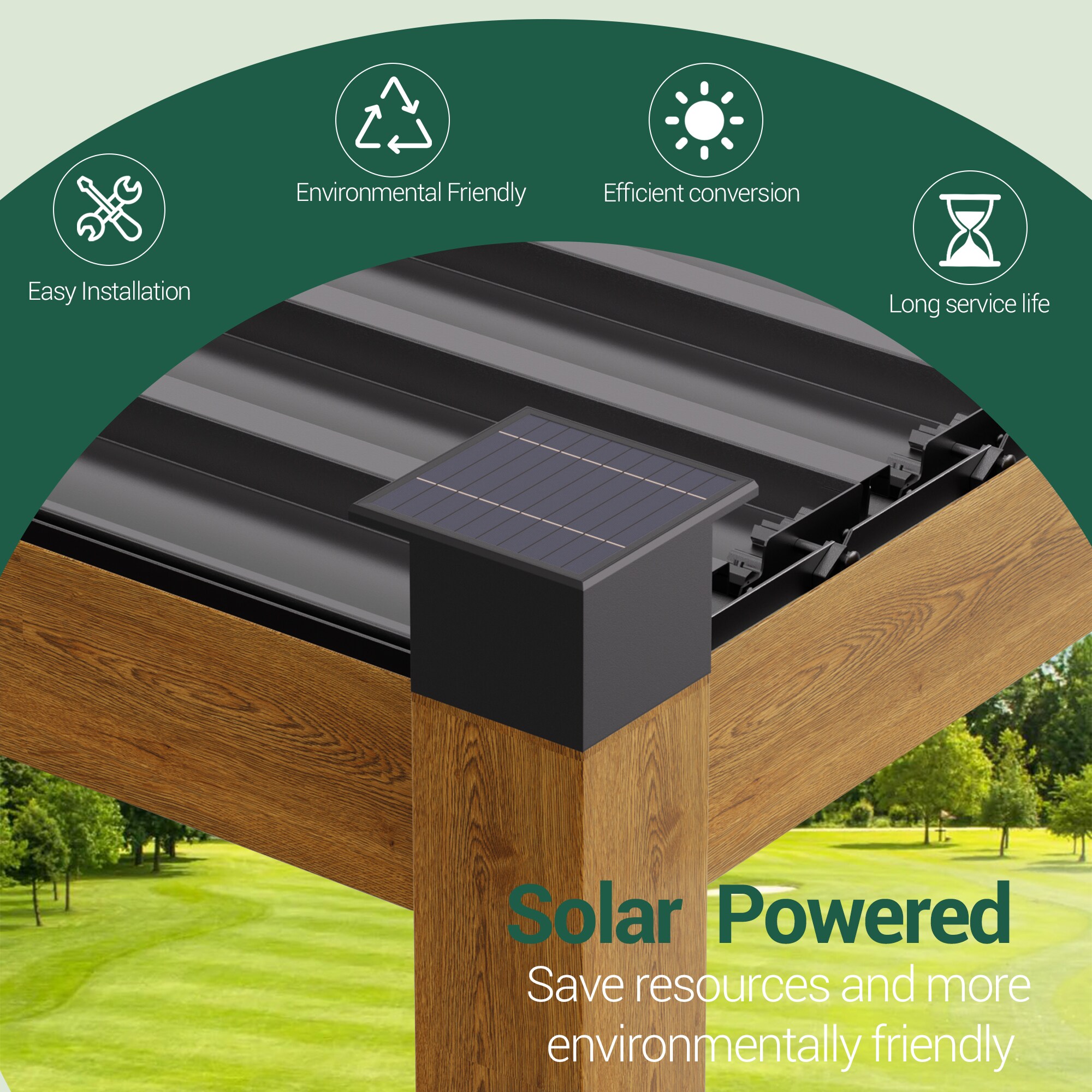 Sonkuki SD-GZ-LED3039TK Pergolas-2 - View #2