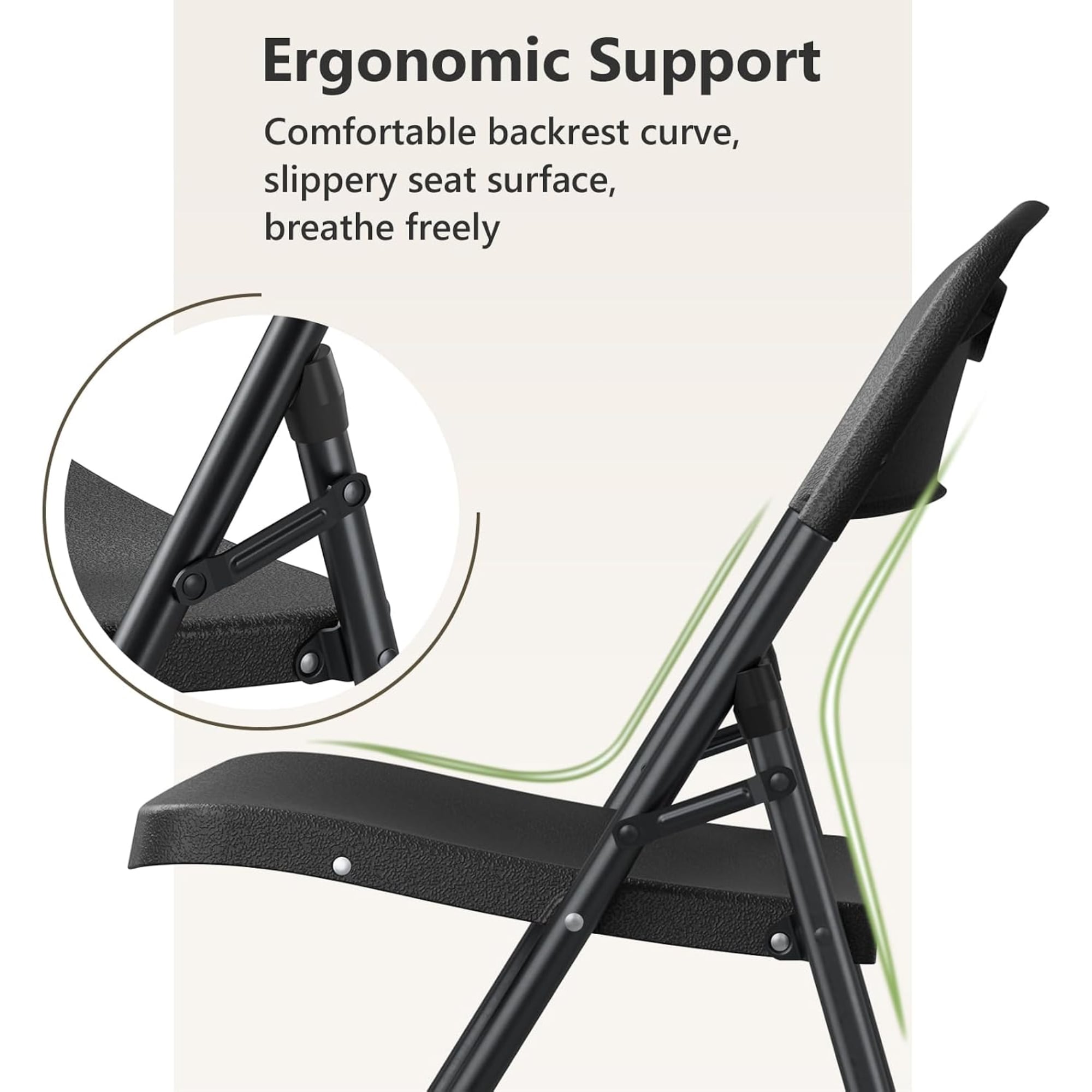 Yardgrace BSHCSC001BL4 Folding-Chairs - View #6