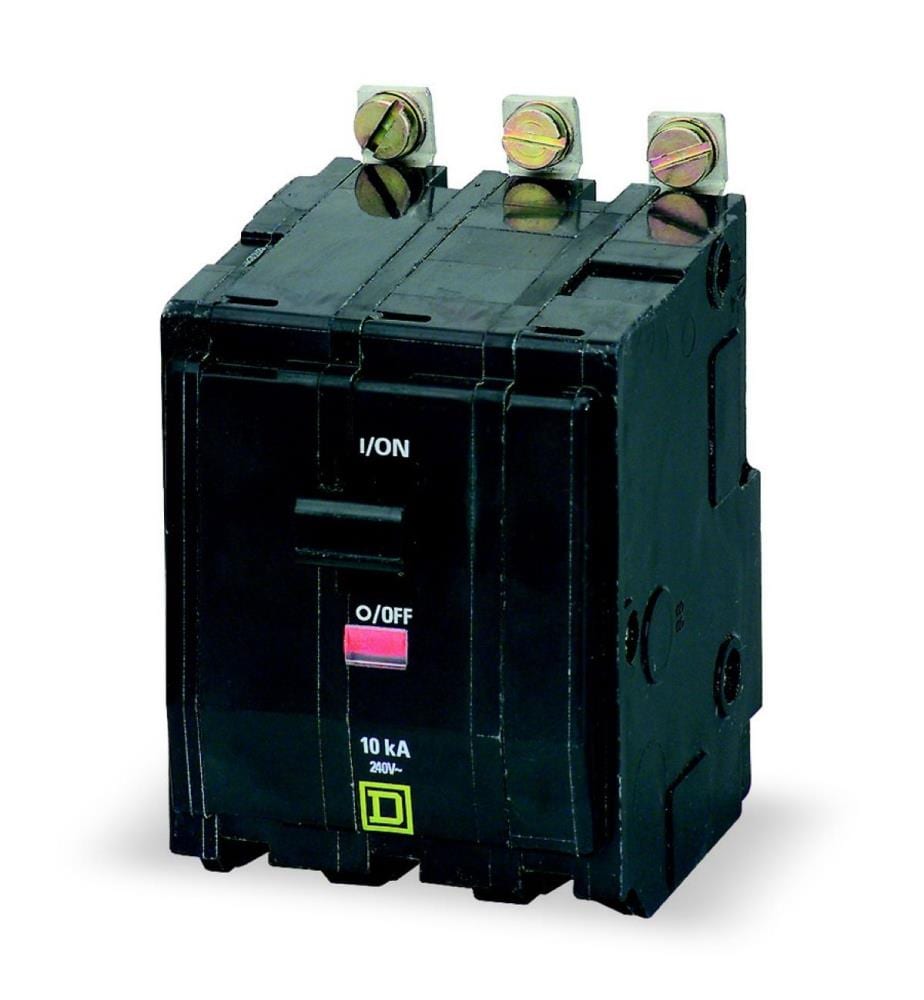 Square D QOE MCB 32 Amp Triple Pole 3 Phase Type C 32A Indicator QO332EC10  - Willrose Electrical - Discontinued & Obsolete Circuit Breakers