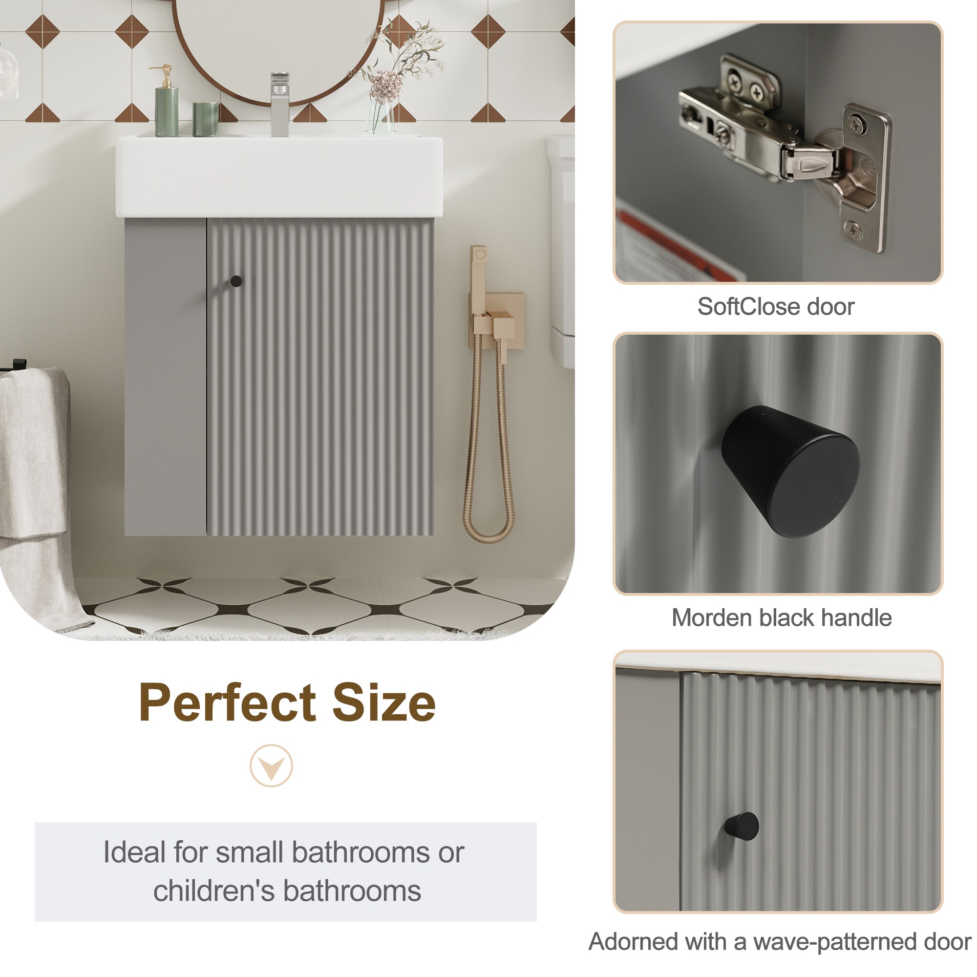 GDFStudio 345616 Bath-Vanity-Combo - View #4