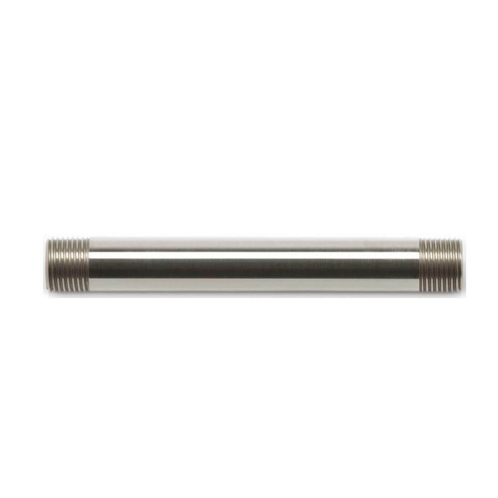 Moen 116651BN Standard Chrome 6-in Shower Arm (0.5-ID)