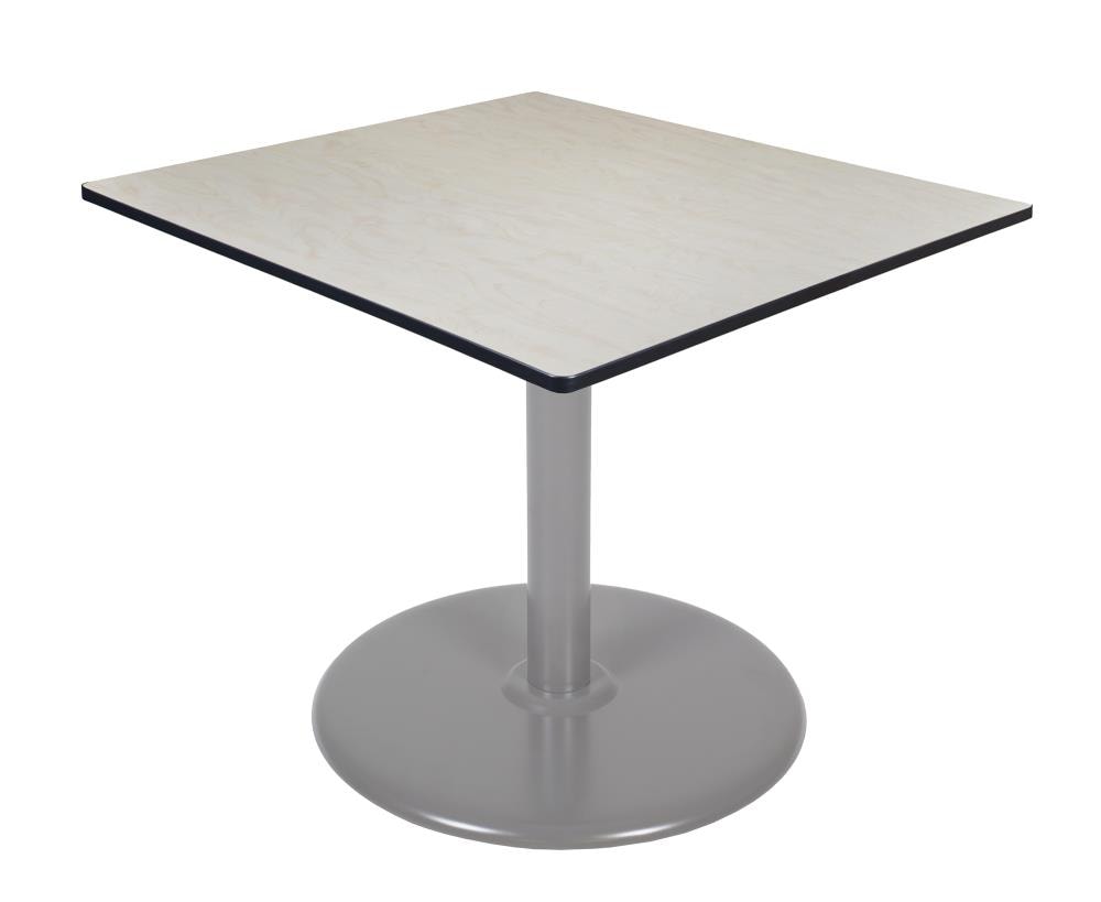 Regency TVP4848PLGY Breakroom Off-White 4-Person Training Table (48-in W x 29-in H)