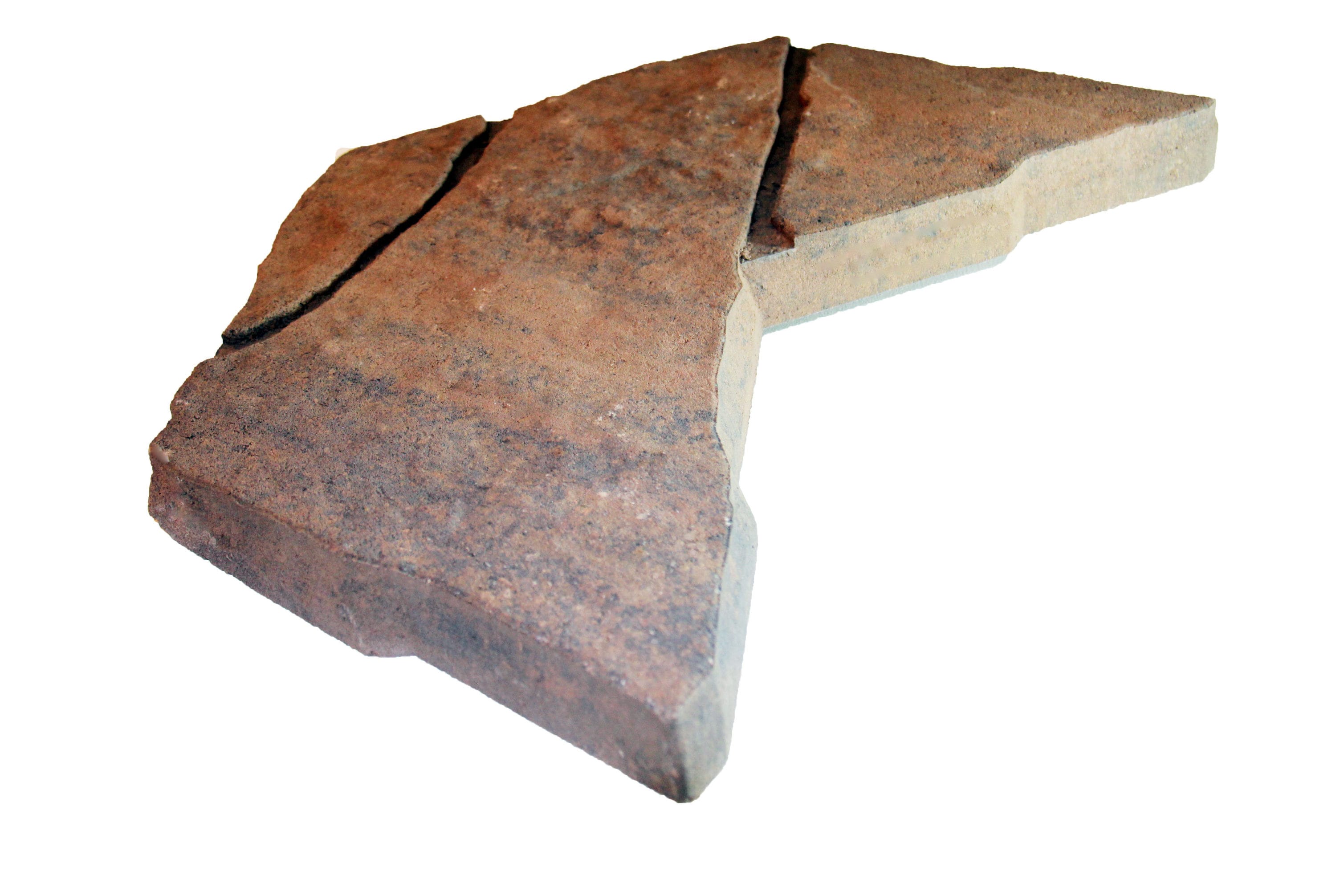  205346 24-in L x 14-in W x 2-in H Irregular Harvest Concrete Patio Stone