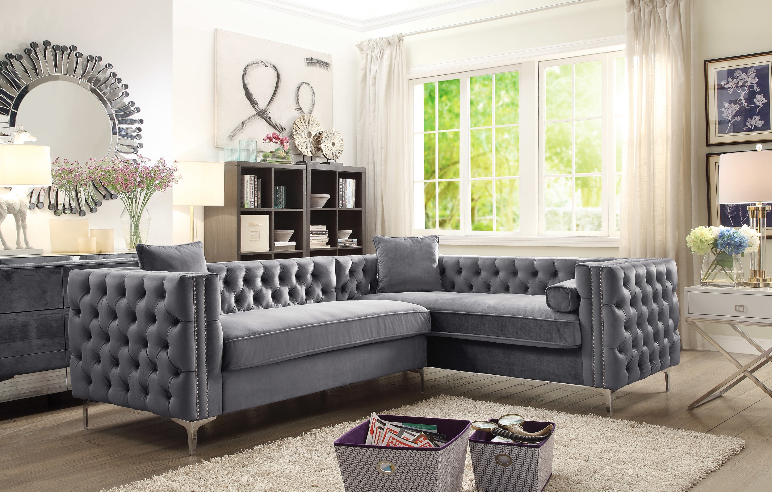 Chic Home Design FSA2591-LW Sofas-Loveseats - View #2