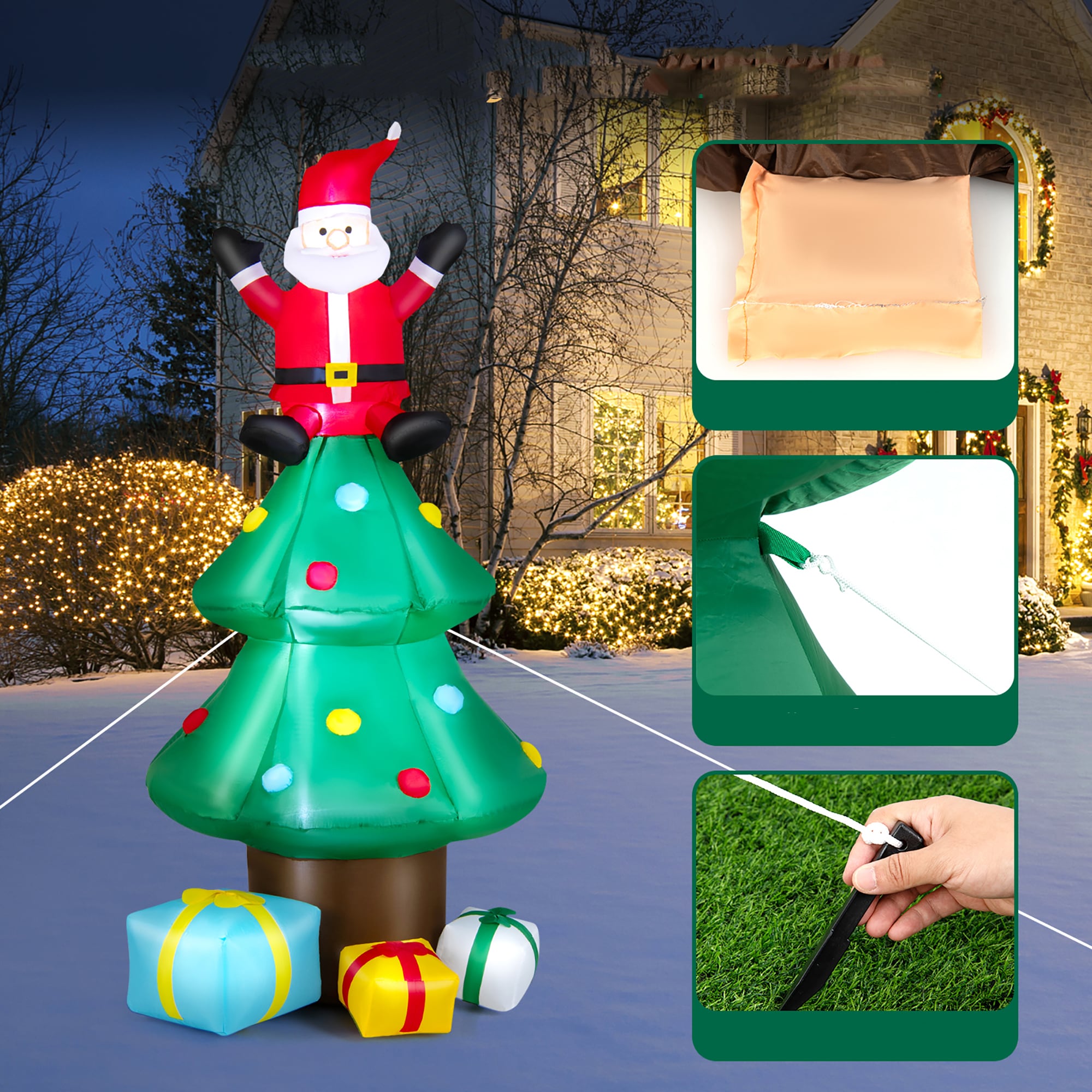 Costway CM23966US Christmas-Inflatables - View #3