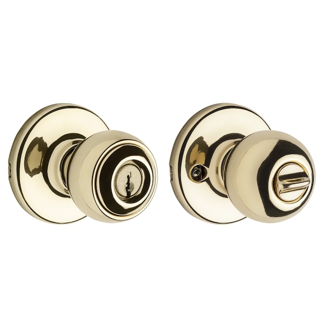 Polo Polished Brass Hall/Closet Door Knob with Microban Antimicrobial Technology Polo Polished Brass Hall/Closet Door Knob with Microban Antimicrobial Technology
