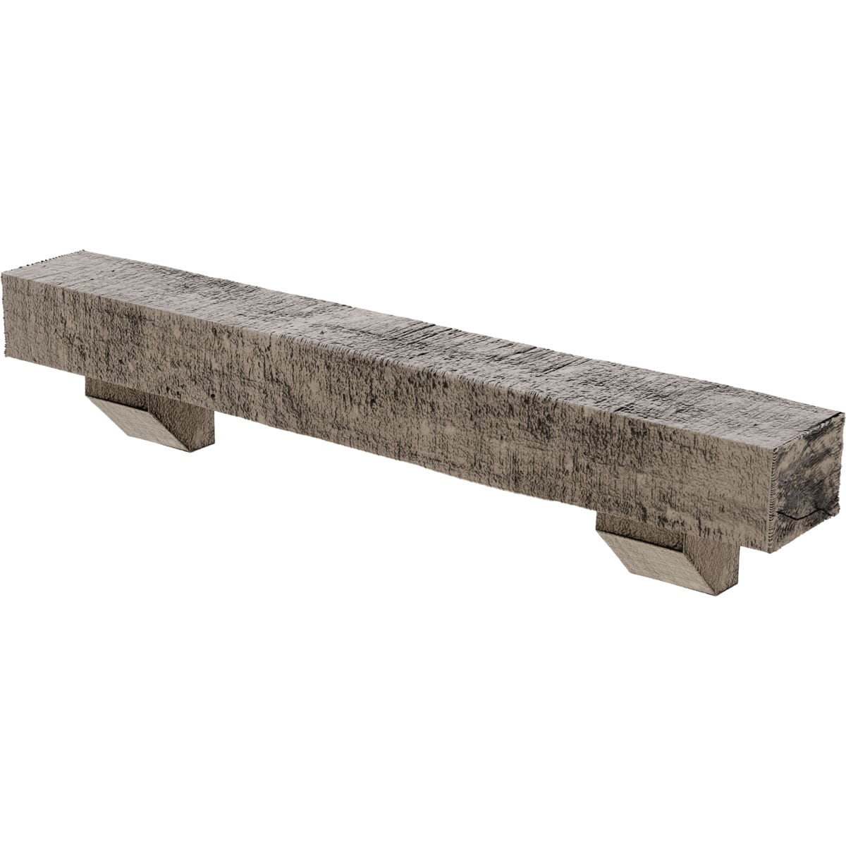 Ekena Millwork MANURC04X08X36ASBP Mantel-Shelves - View #3