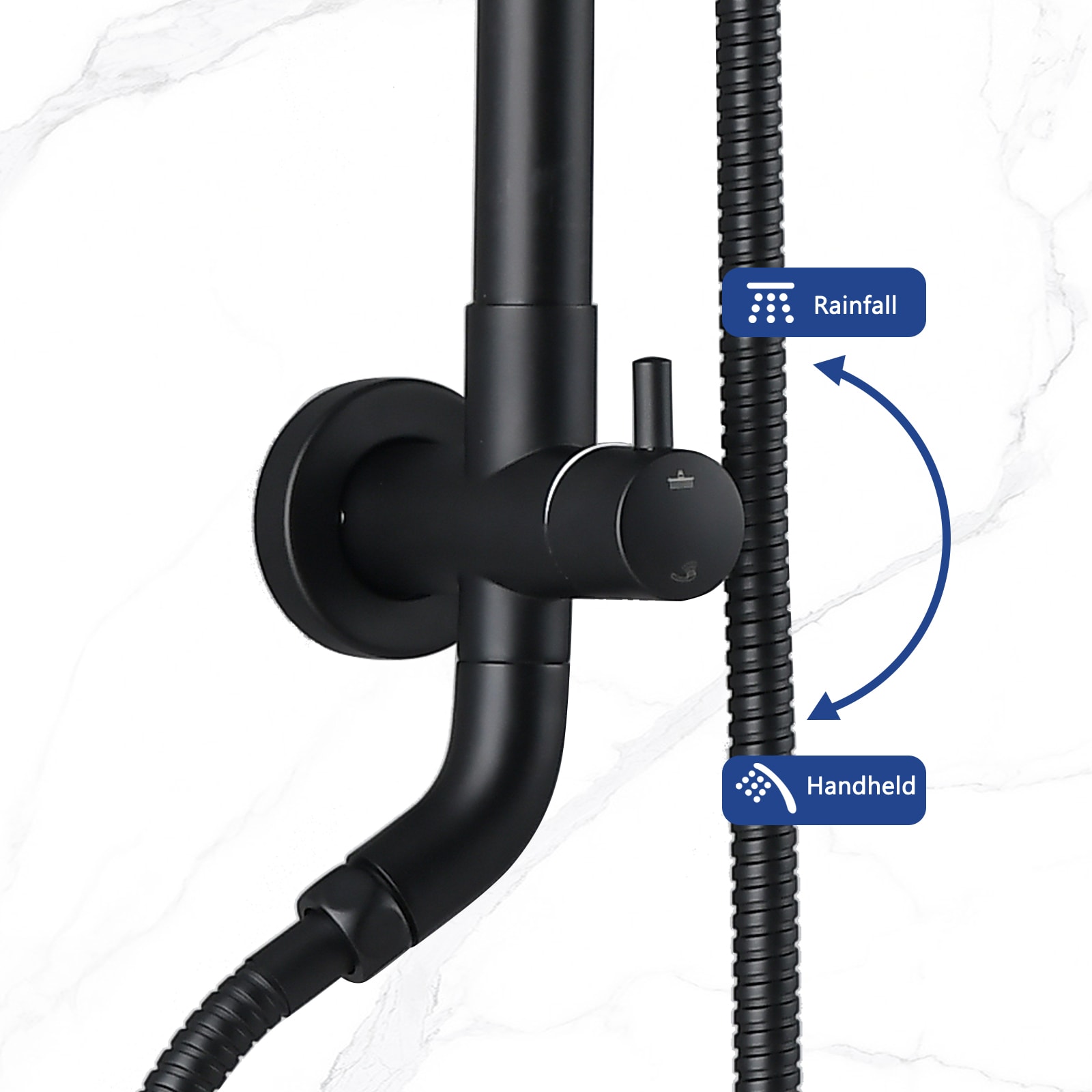 UCLIMAA UCH1106MB Showerhead-Bar-Panels - View #2