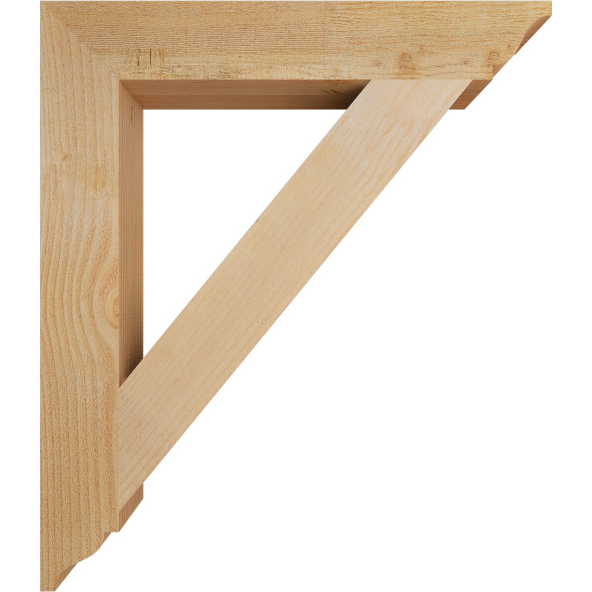 Ekena Millwork BKT04X26X30TRA01RDF corbels - View #3